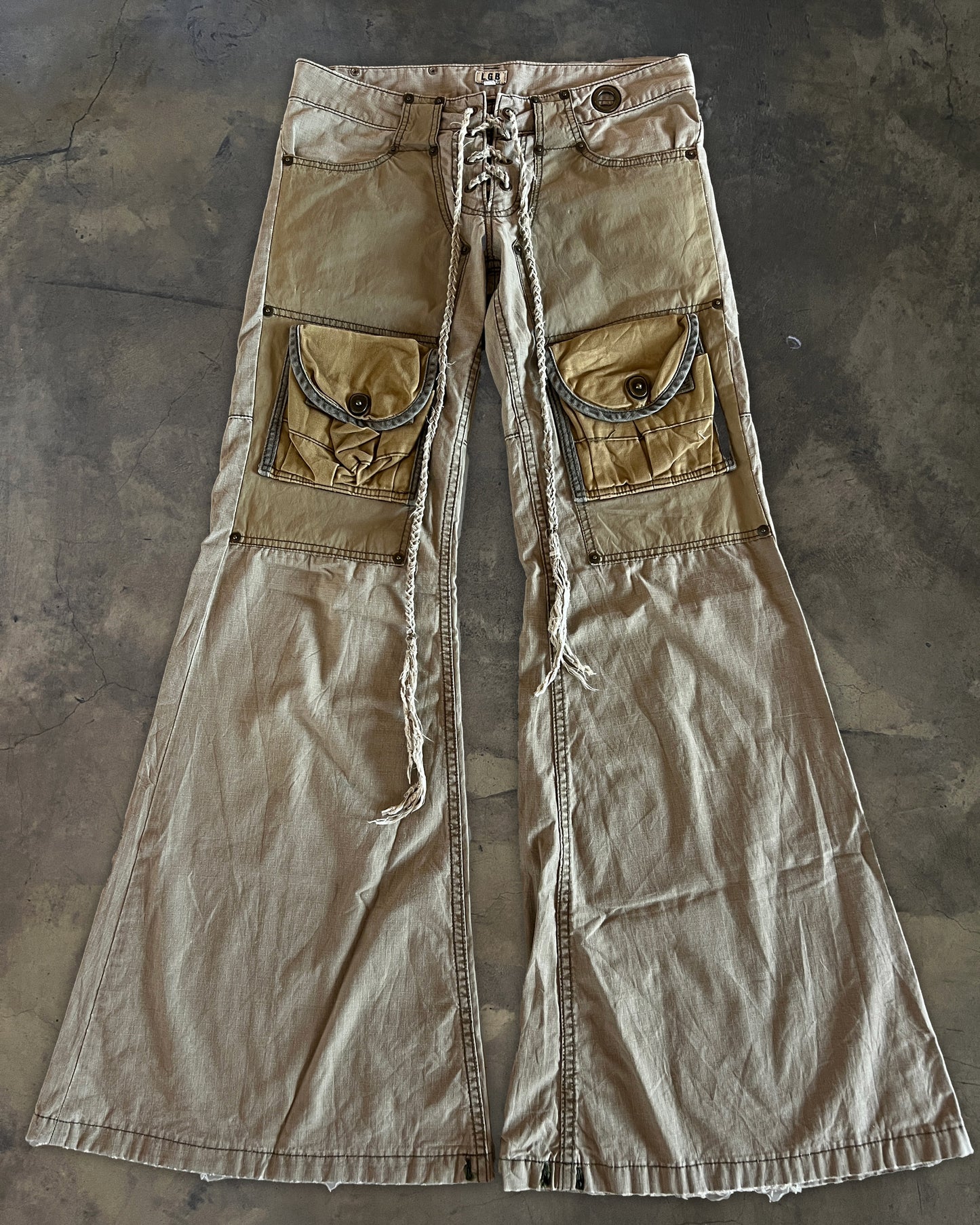 LGB PARACHUTE MEGAFLARE CARGO PANTS