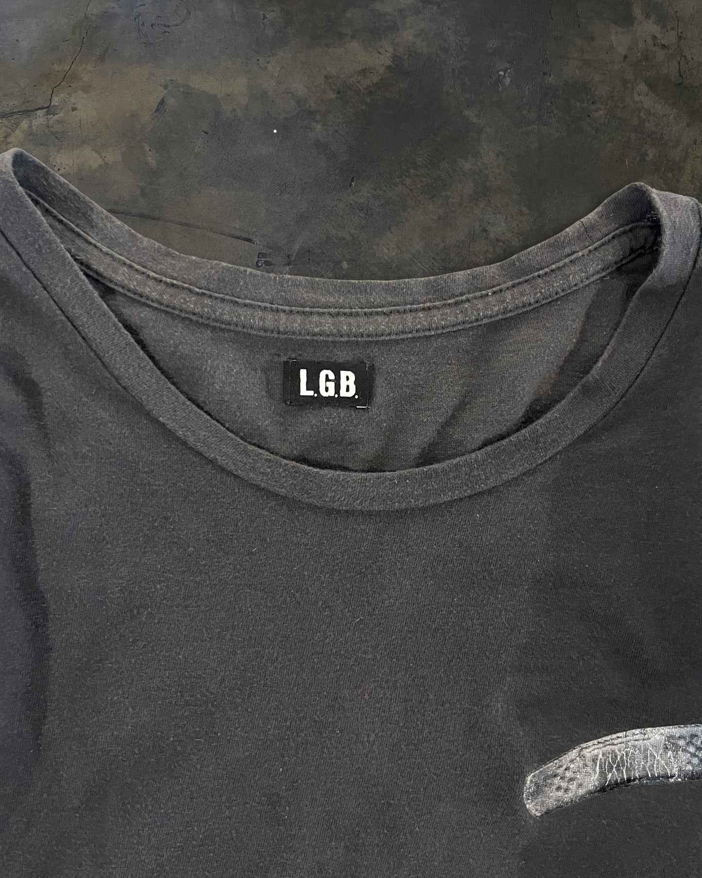 L.G.B HEARTBREAK CLUB BAND LONG SLEEVE T SHIRT