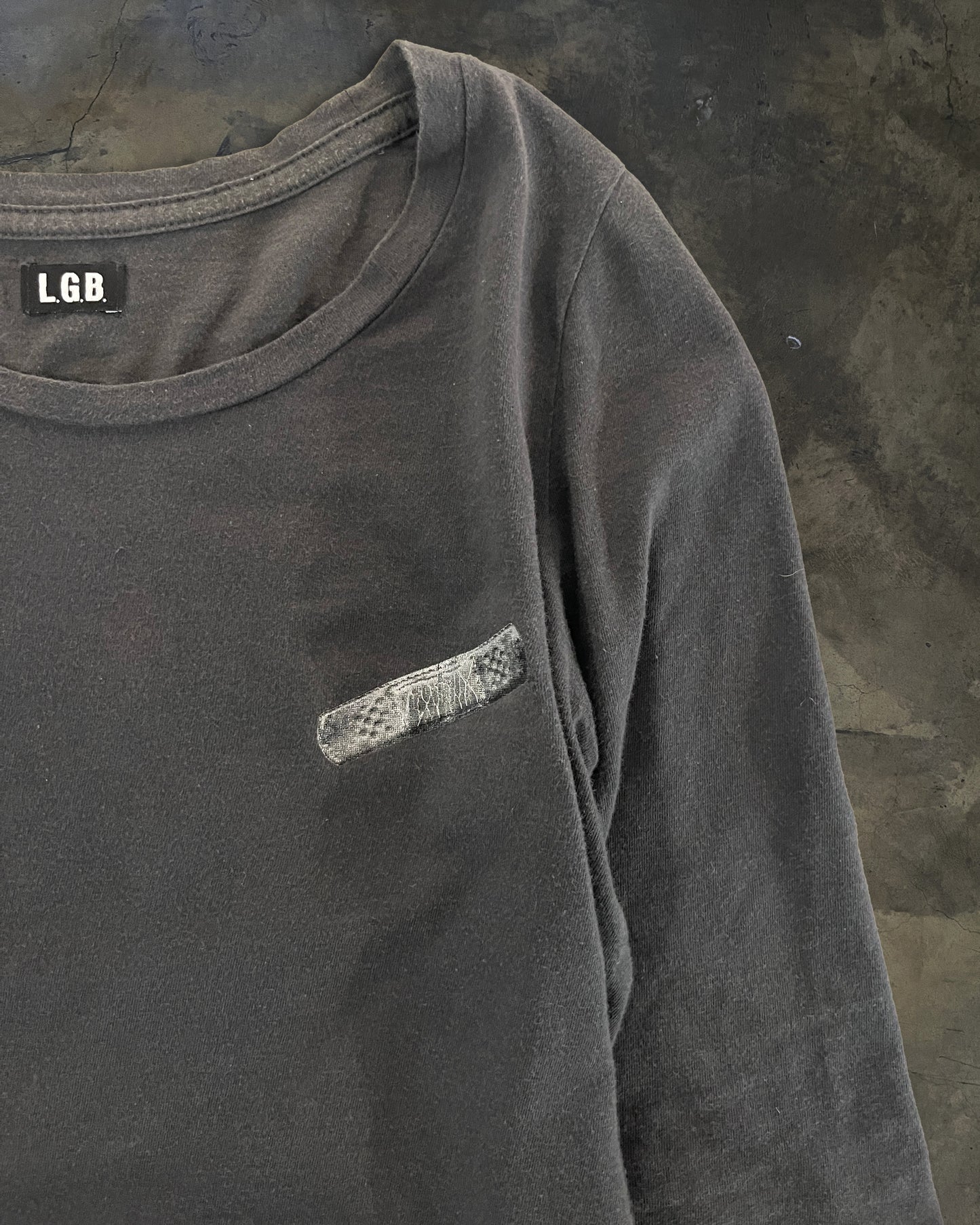 L.G.B HEARTBREAK CLUB BAND LONG SLEEVE T SHIRT