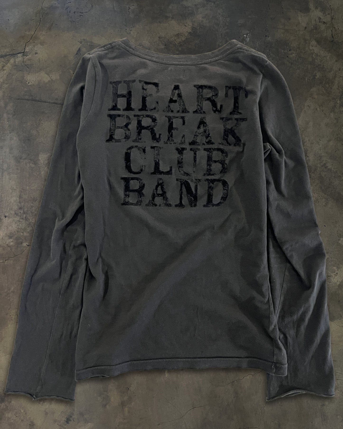 L.G.B HEARTBREAK CLUB BAND LONG SLEEVE T SHIRT