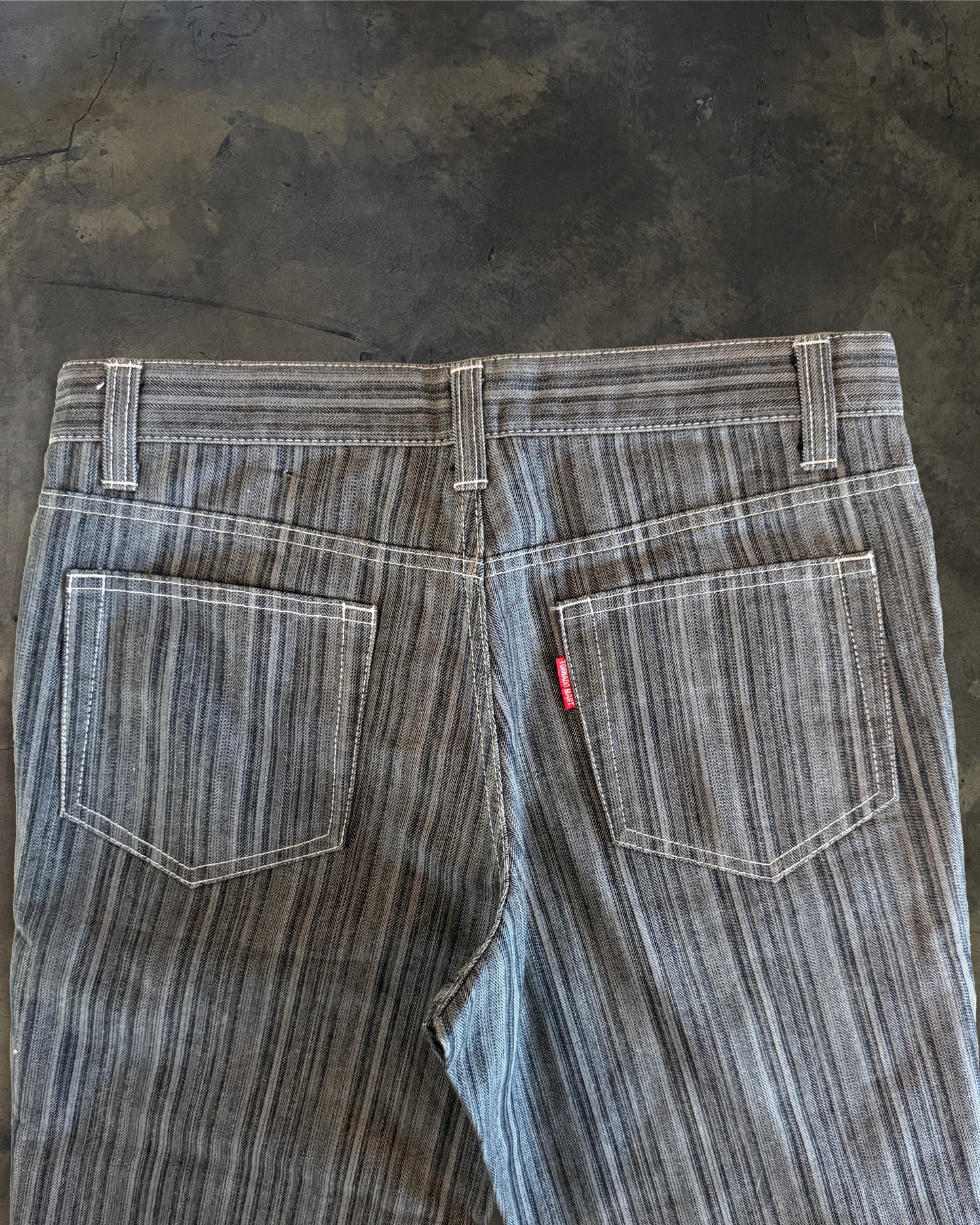 TORNADO MART PIN STRIPE DENIM