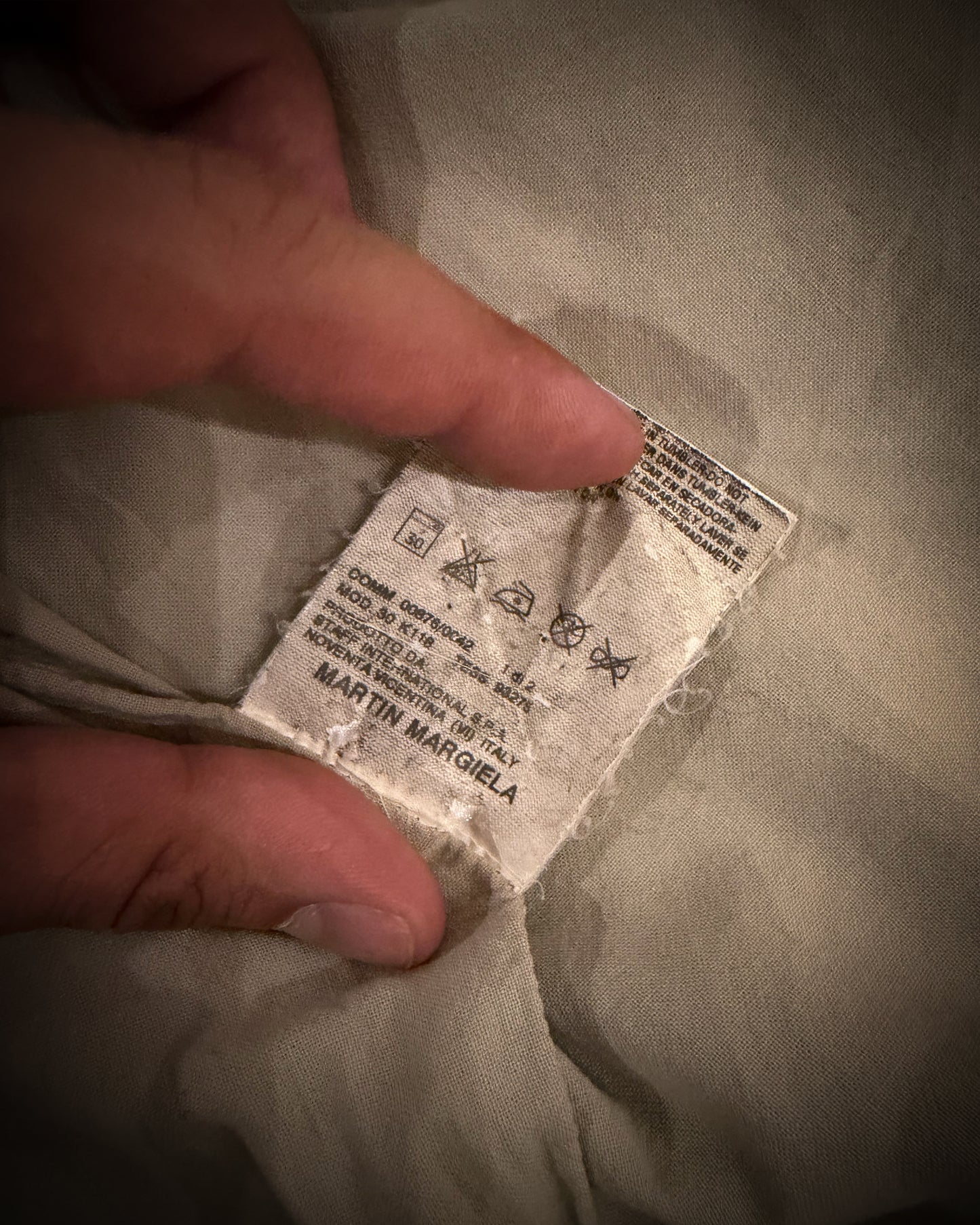 MAISON MARGIELA AW2004 HARRINGTON BLOUSON JACKET