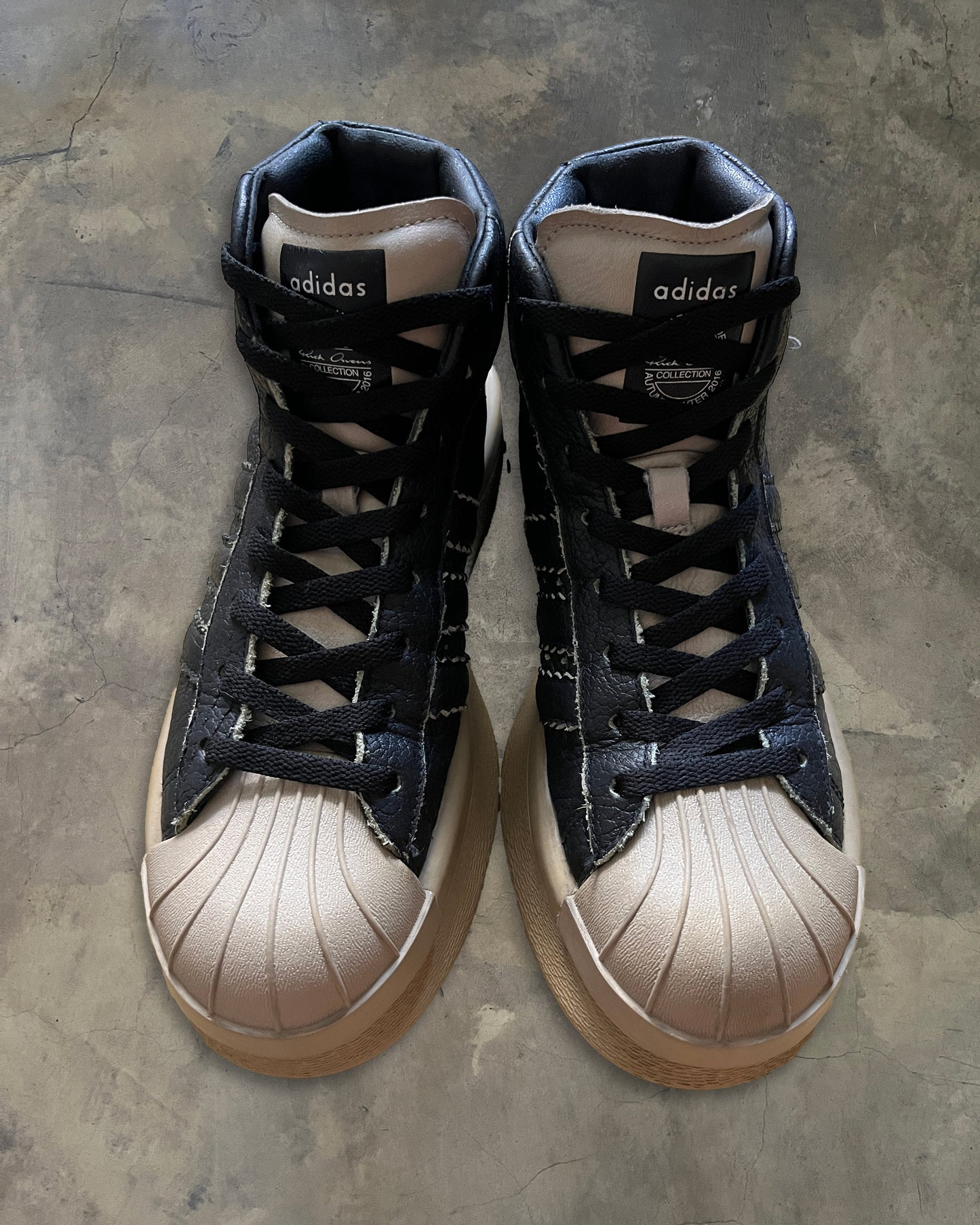 RICK OWENS AW2016 BLACK PEARL MASTODON