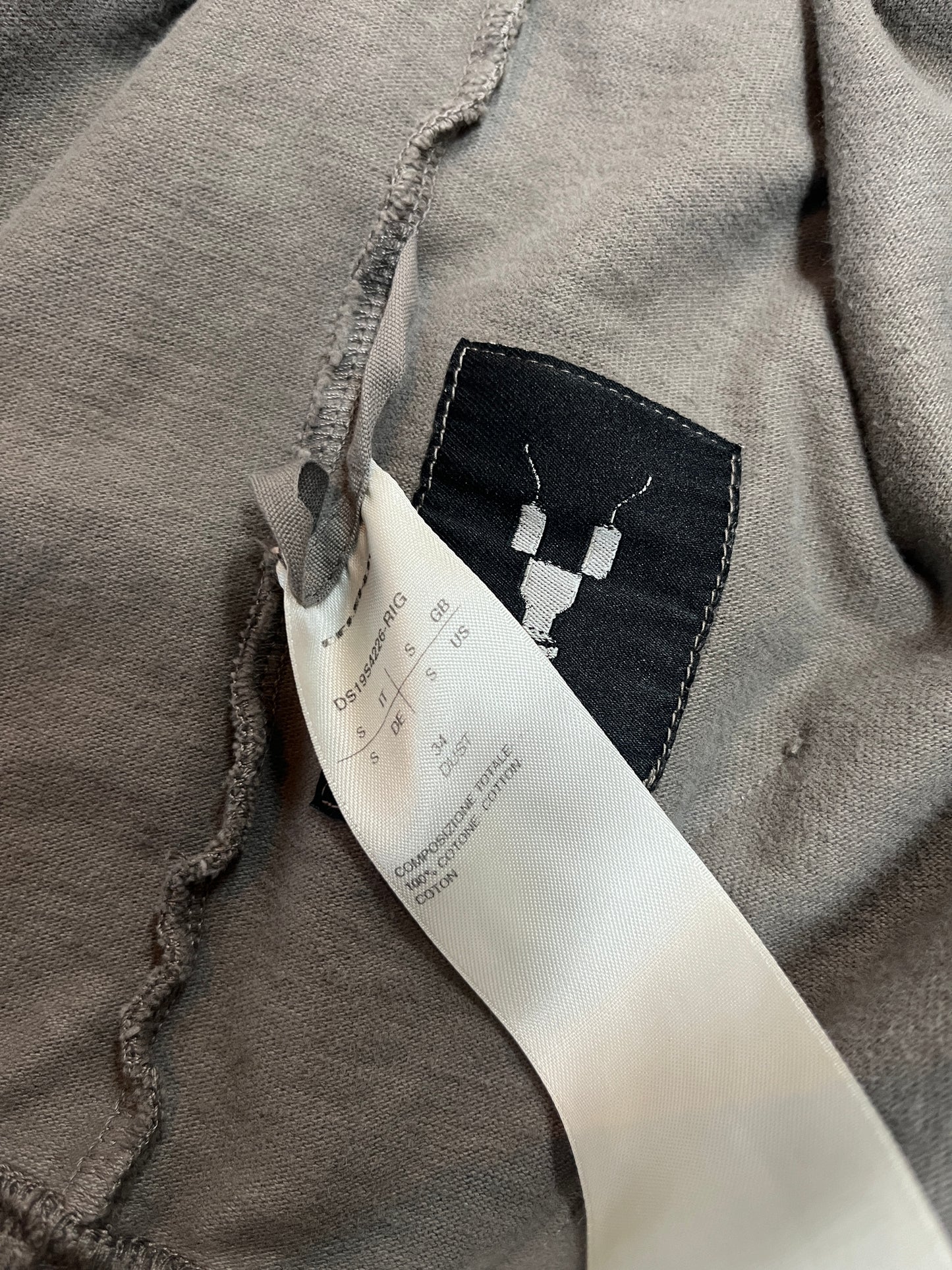 RICK OWENS SS2015 “FAUN” MOUNTAIN HOODIE