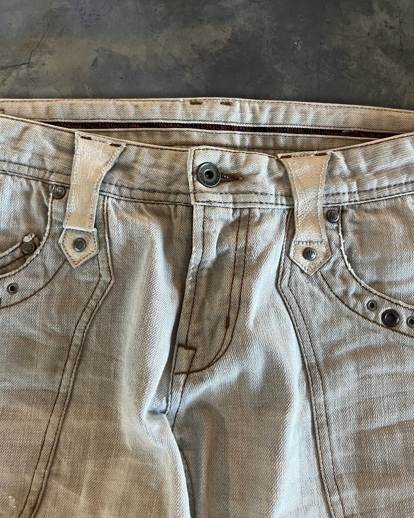NICOLE CLUB WHITE WASH DENIM