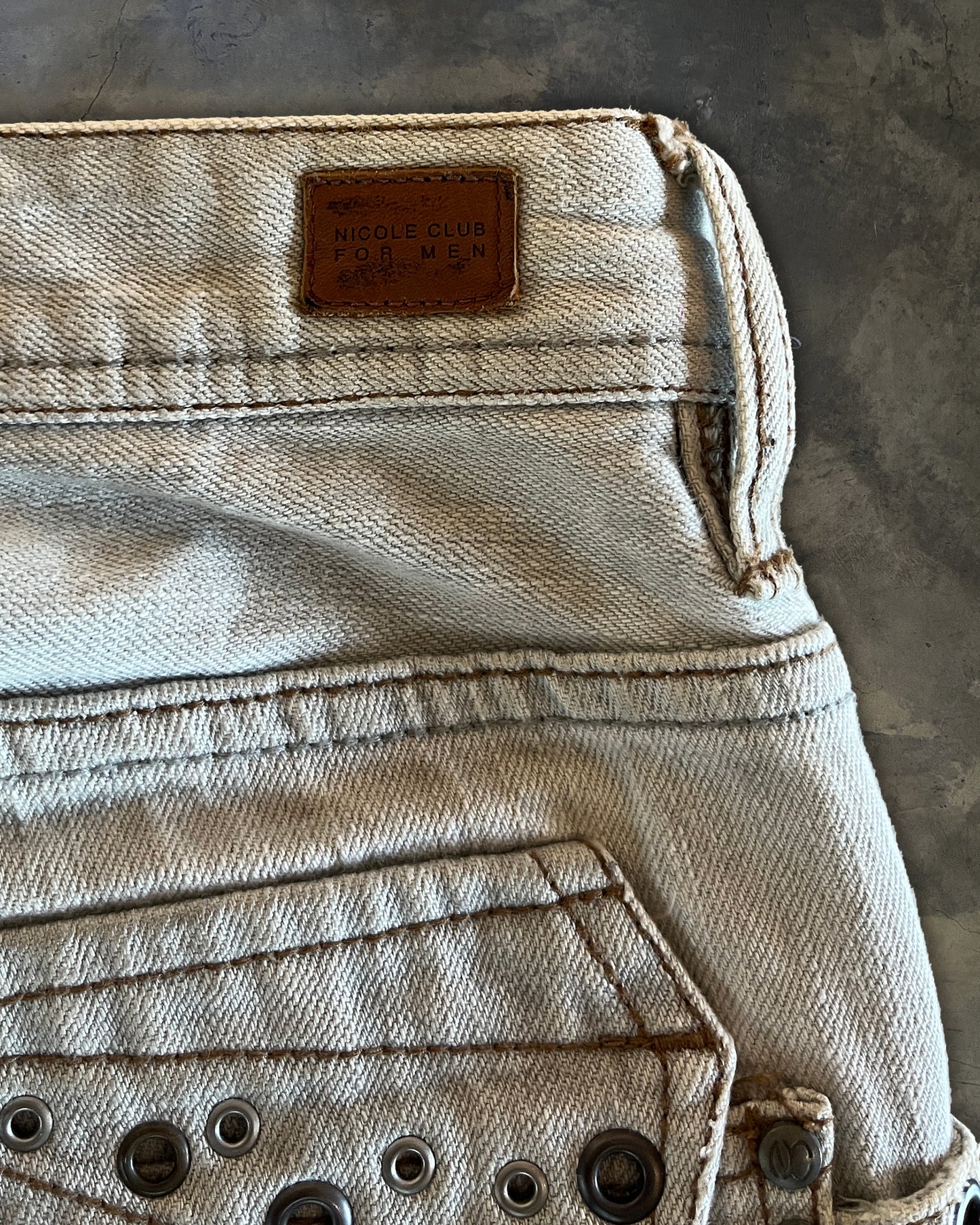 NICOLE CLUB WHITE WASH DENIM