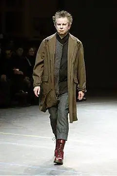 YOHJI YAMAMOTO AW2004 BROGUE MILITARY BOOT