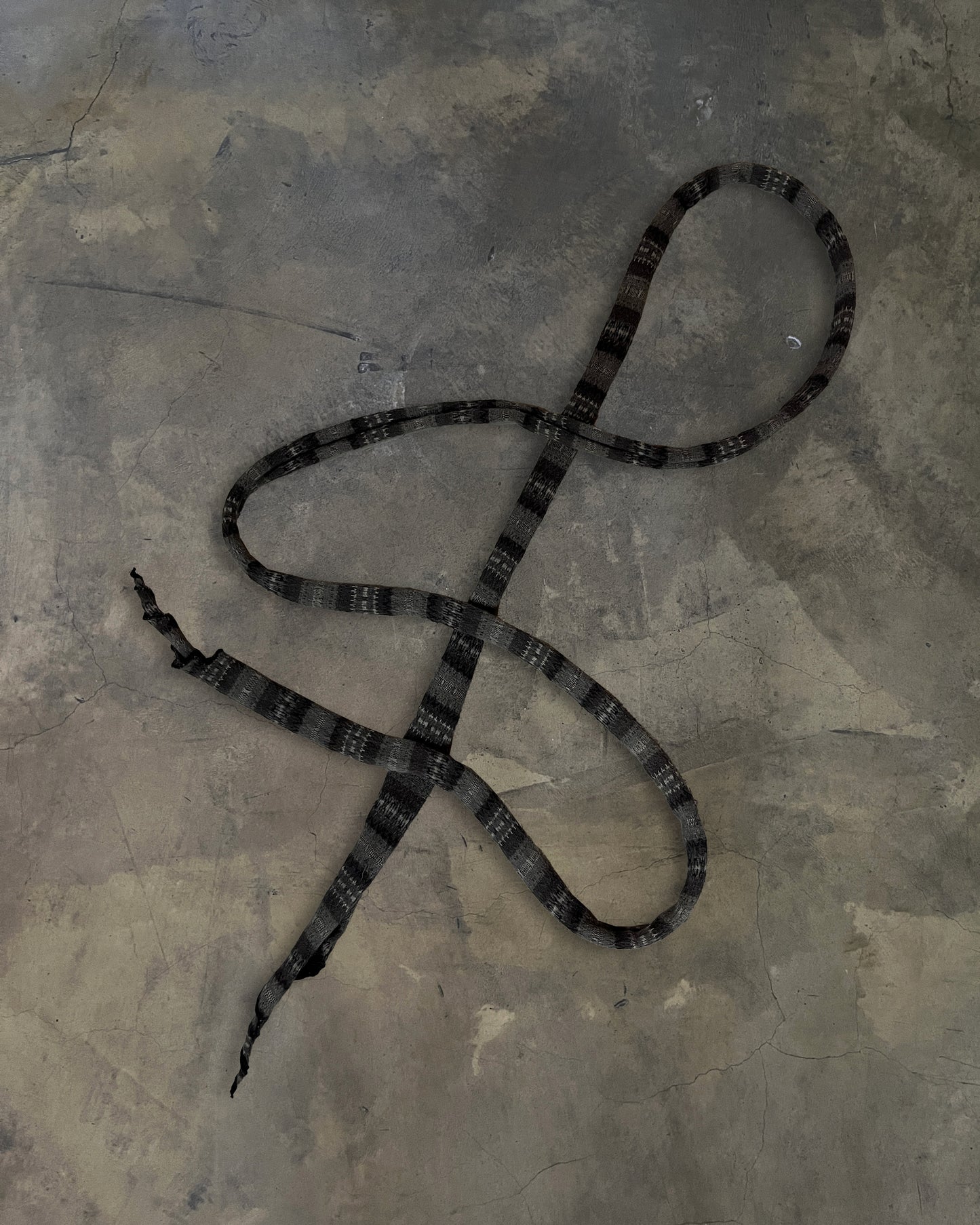 NUMNER (N)INE SS2008 'BIRDS' STRIPE PATTERN KNIT CASHMERE VEST