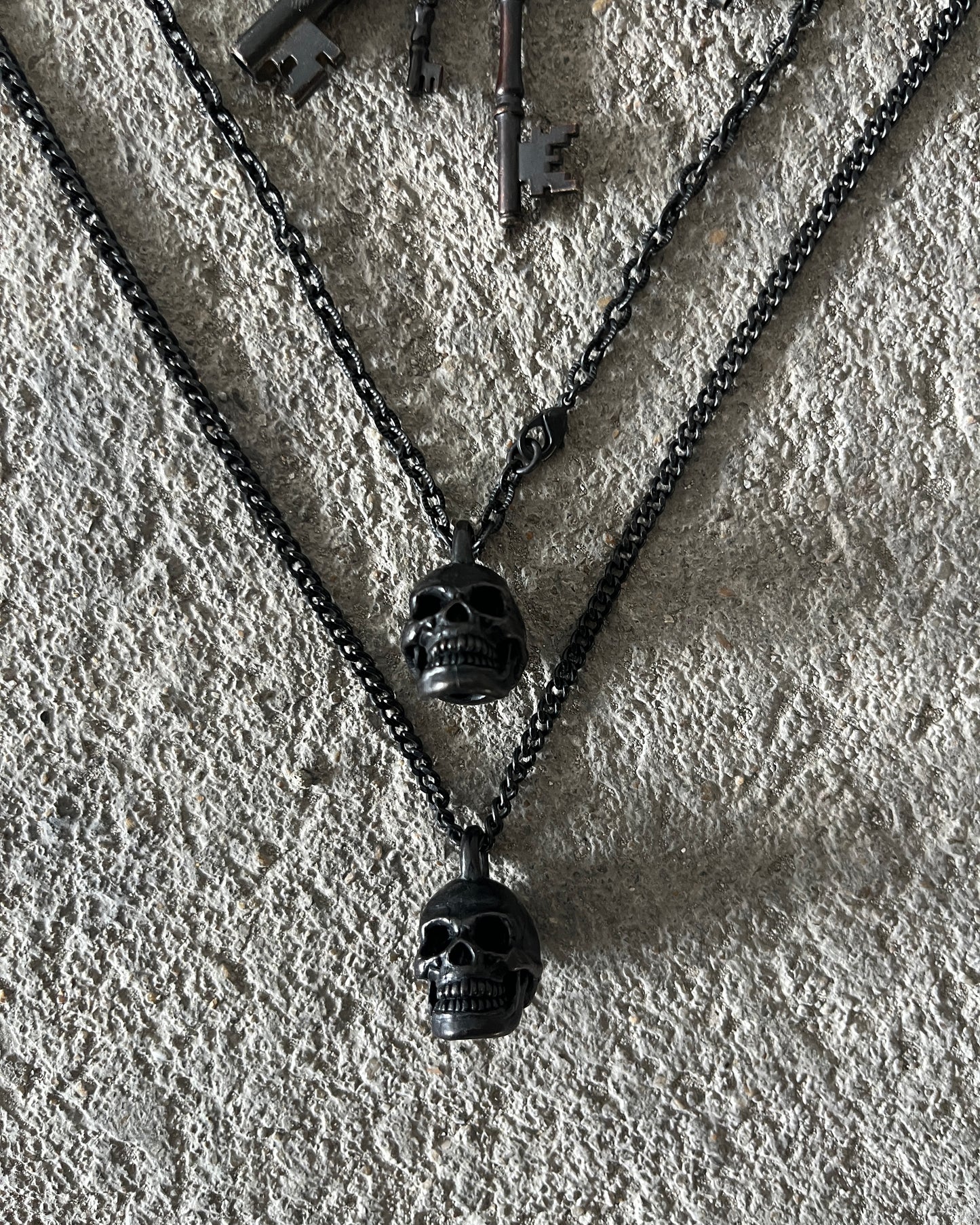 NUMBER (N)INE SS2006 "WELCOME TO THE SHADOW" 4 LAYER NECKLACE