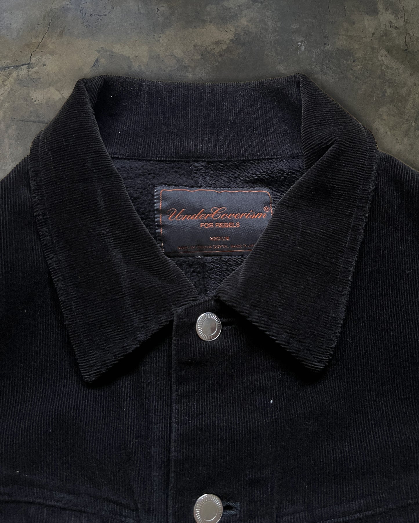 UNDERCOVER AW2003 "PAPERDOLL" CORDUROY TRUCKER JACKET