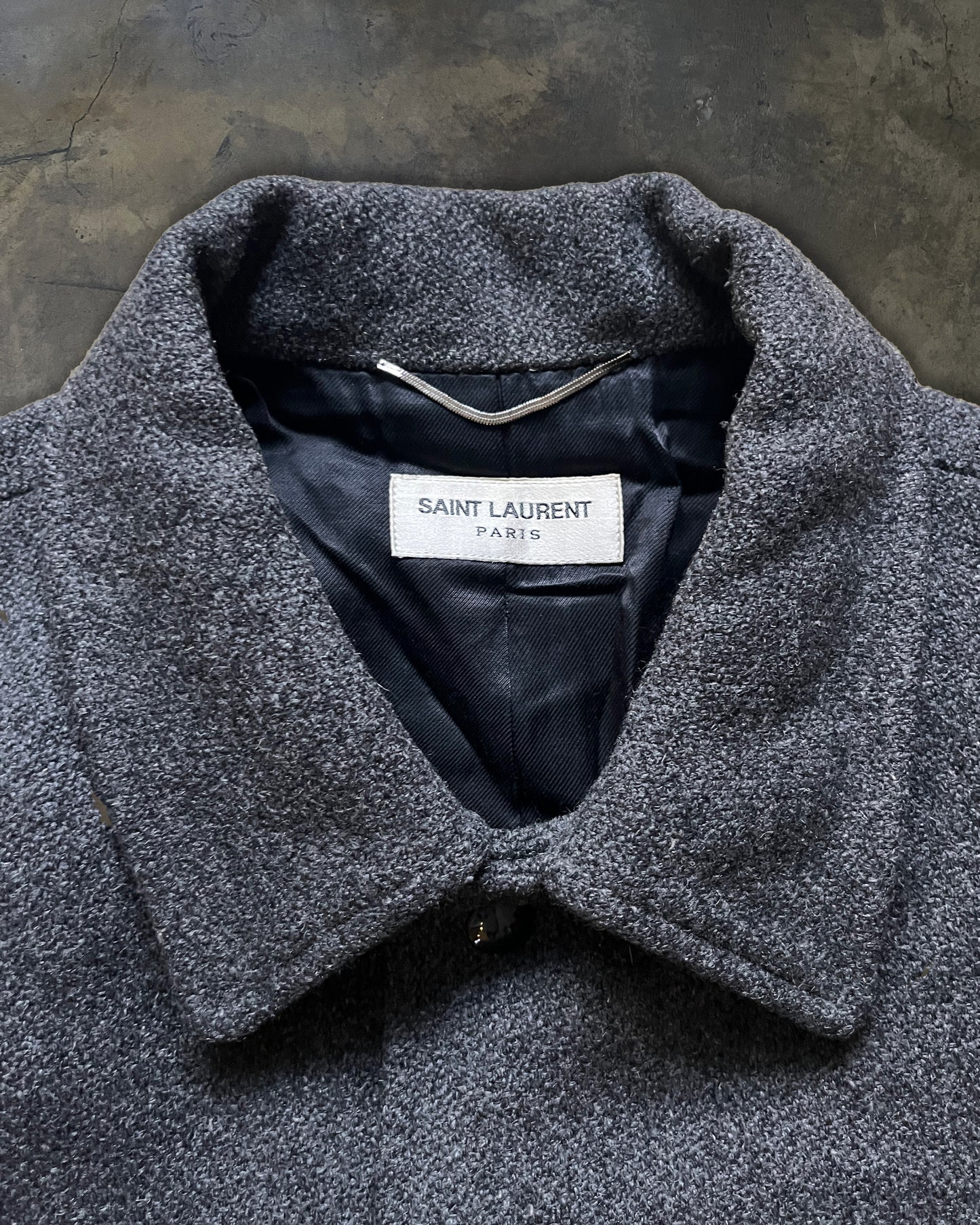 SAINT LAURENT AW2014 PONY HAIR TEDDY JACKET