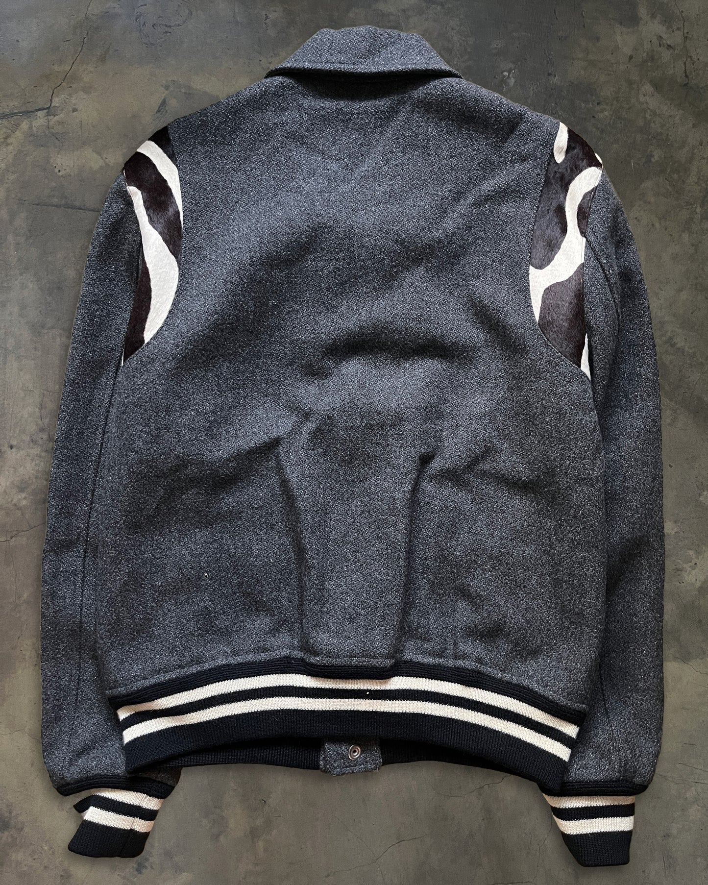SAINT LAURENT AW2014 PONY HAIR TEDDY JACKET