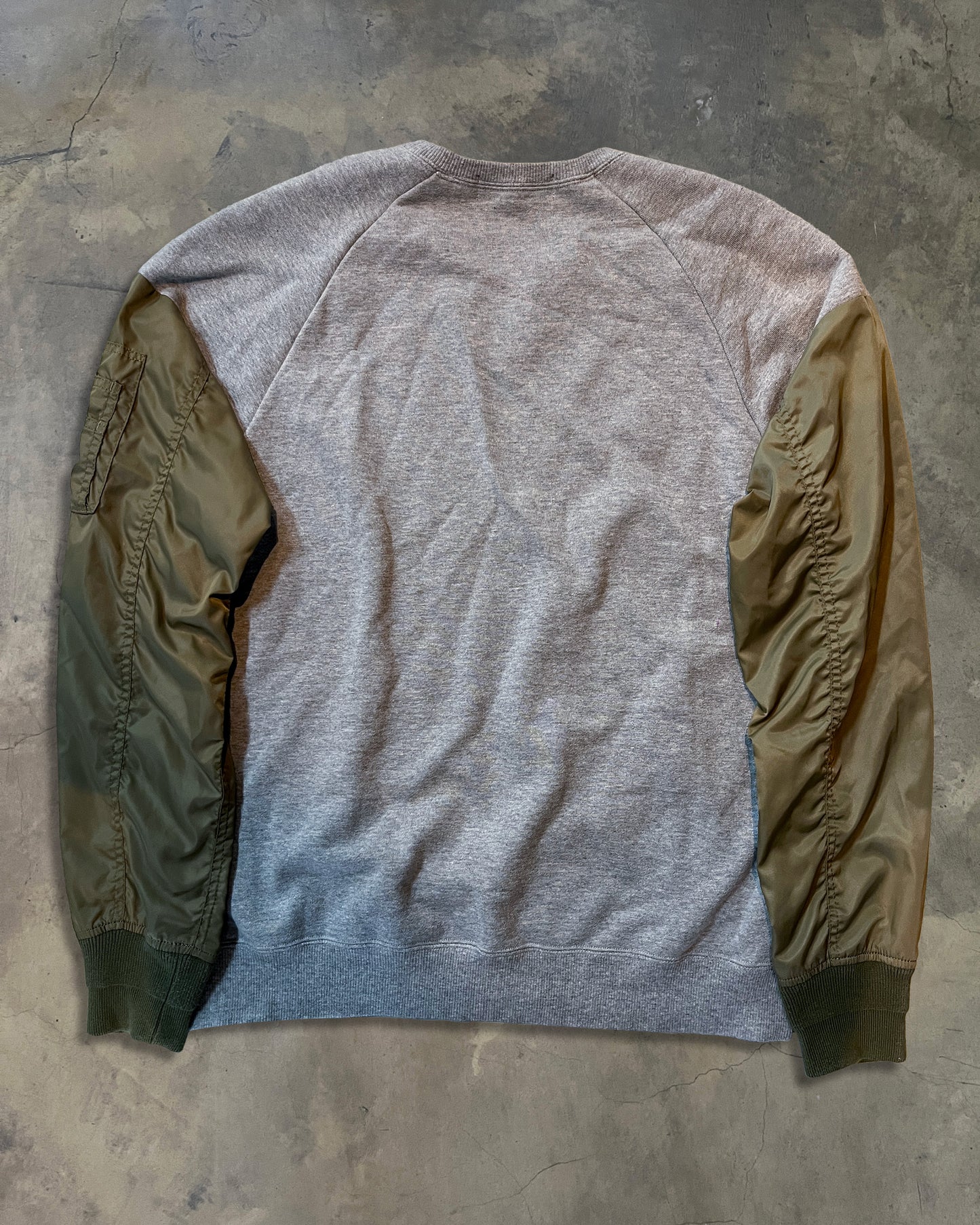 PHENOMENON MA-1 HYBRID SWEATER