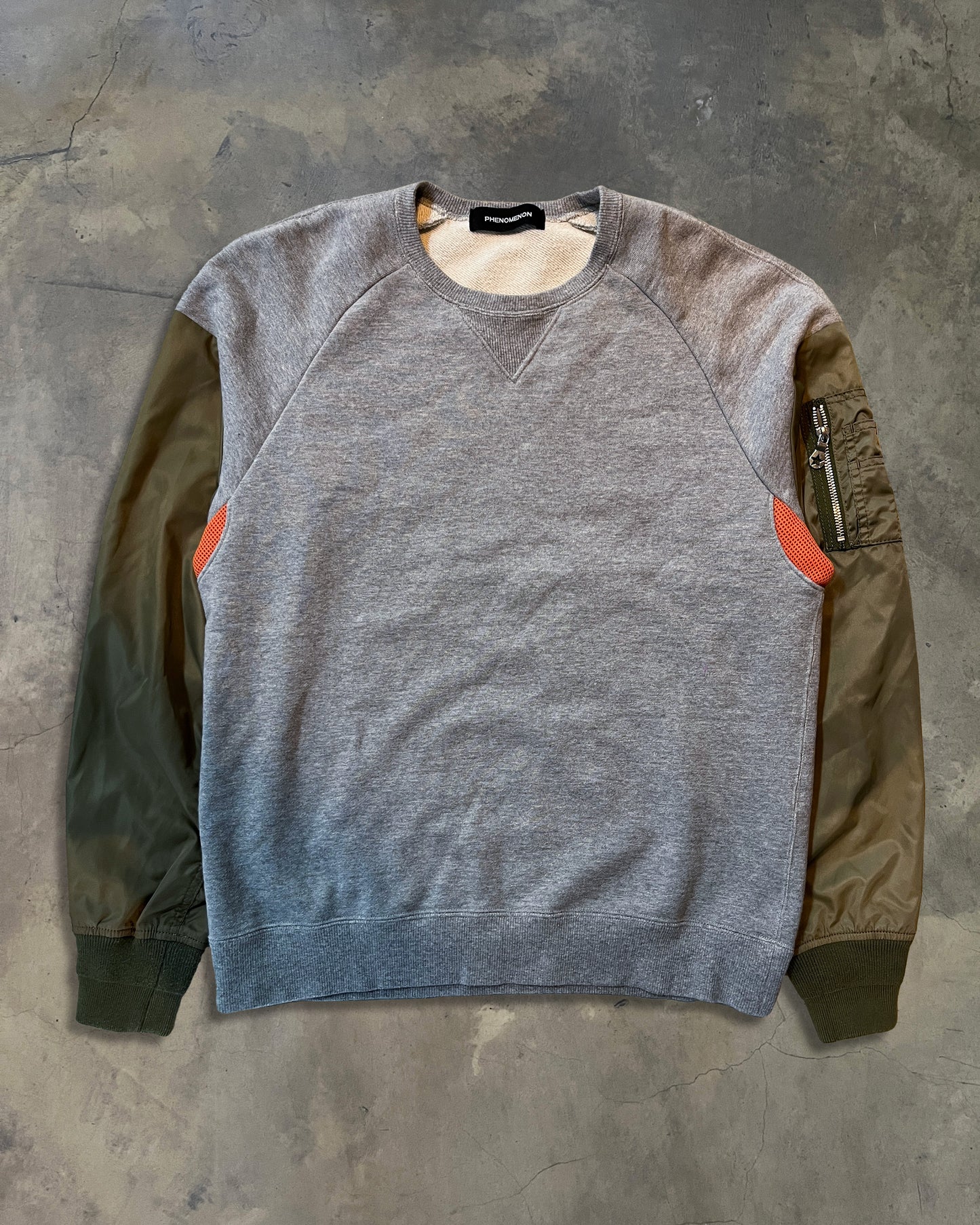 PHENOMENON MA-1 HYBRID SWEATER