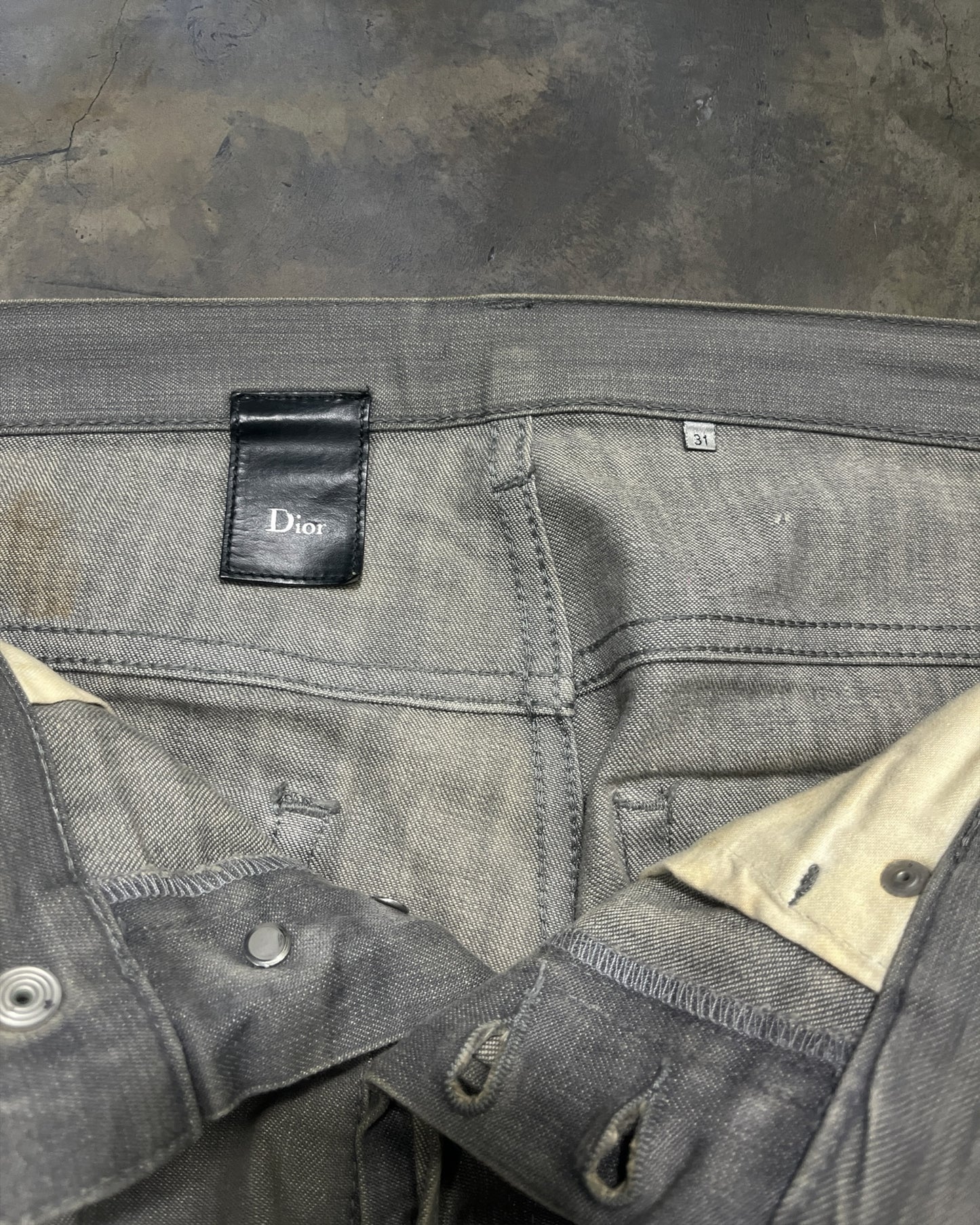 DIOR HOMME SS2006 DAUPHIN DENIM