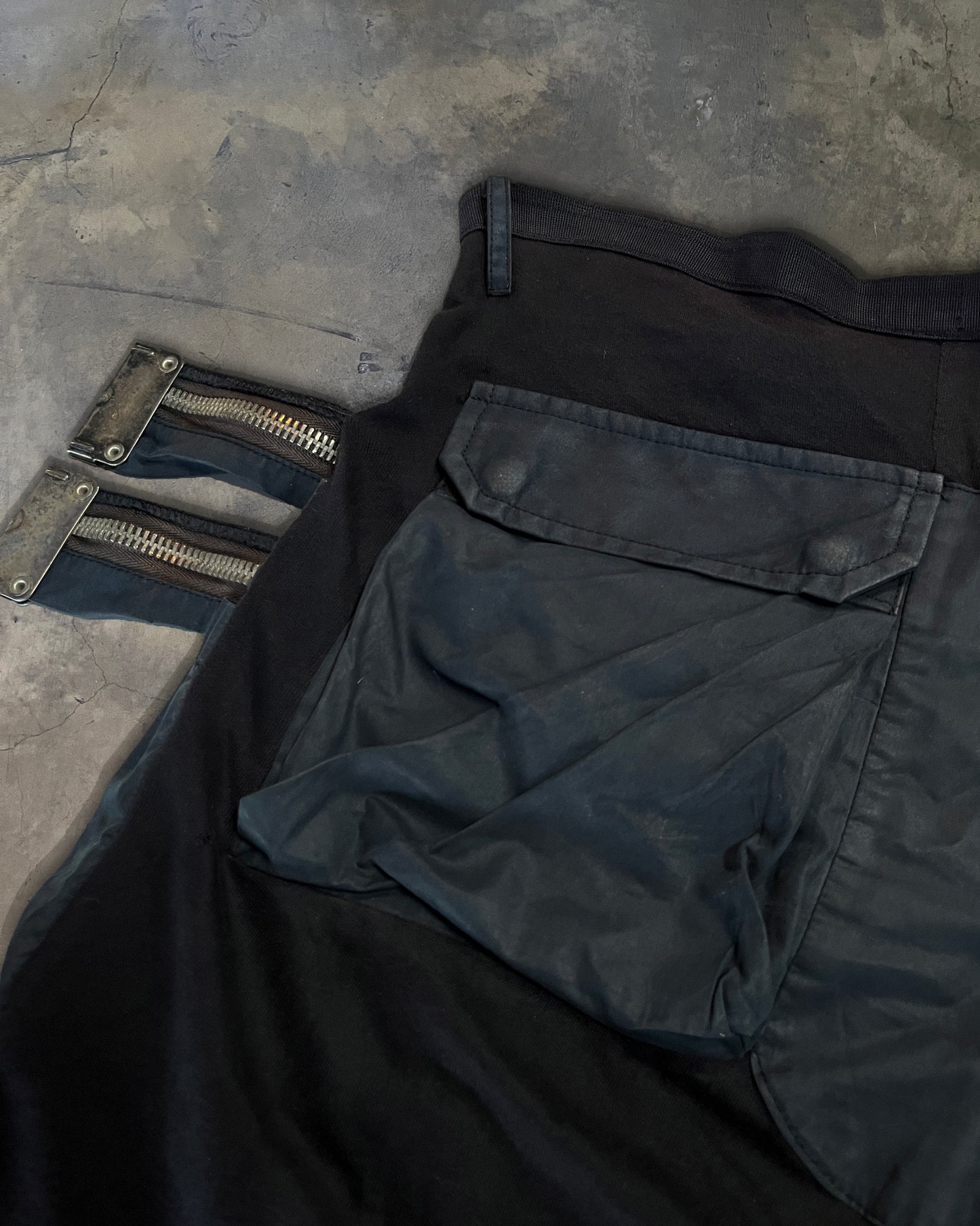 RICK OWENS SS2004 “CITROËN” BIKER SHORTS