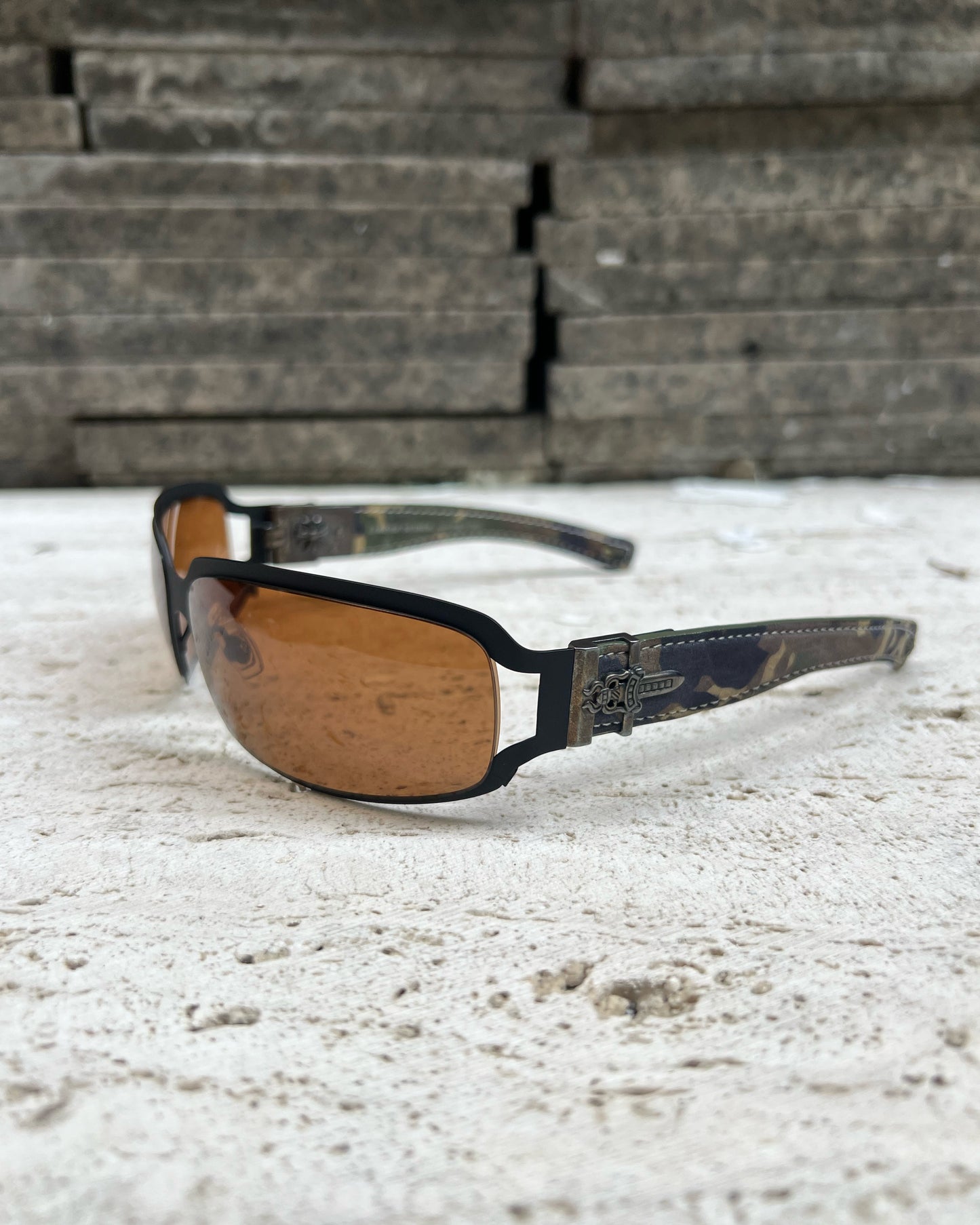 CHROME HEARTS REHAB II CAMO FRAME GLASSES