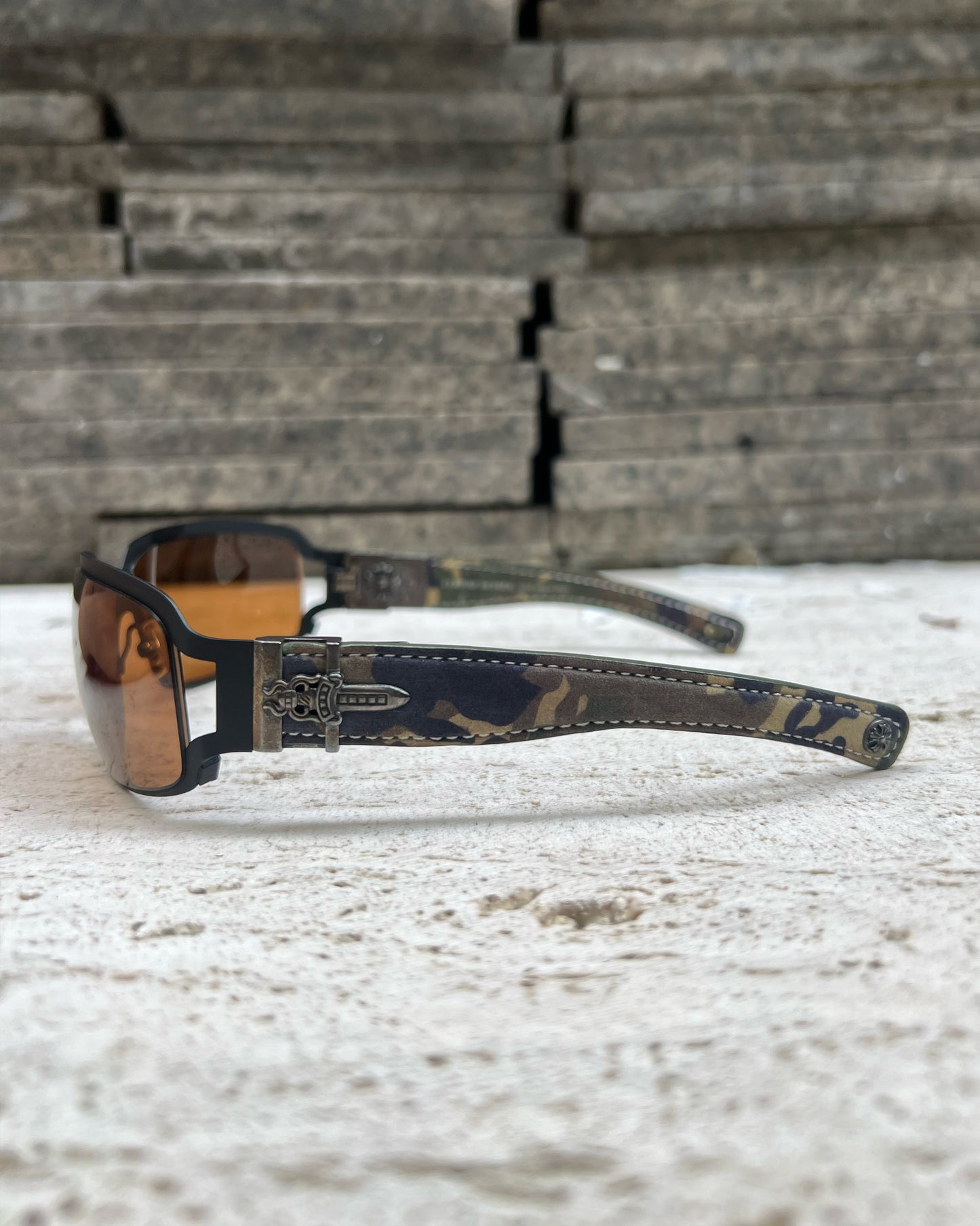 CHROME HEARTS REHAB II CAMO FRAME GLASSES