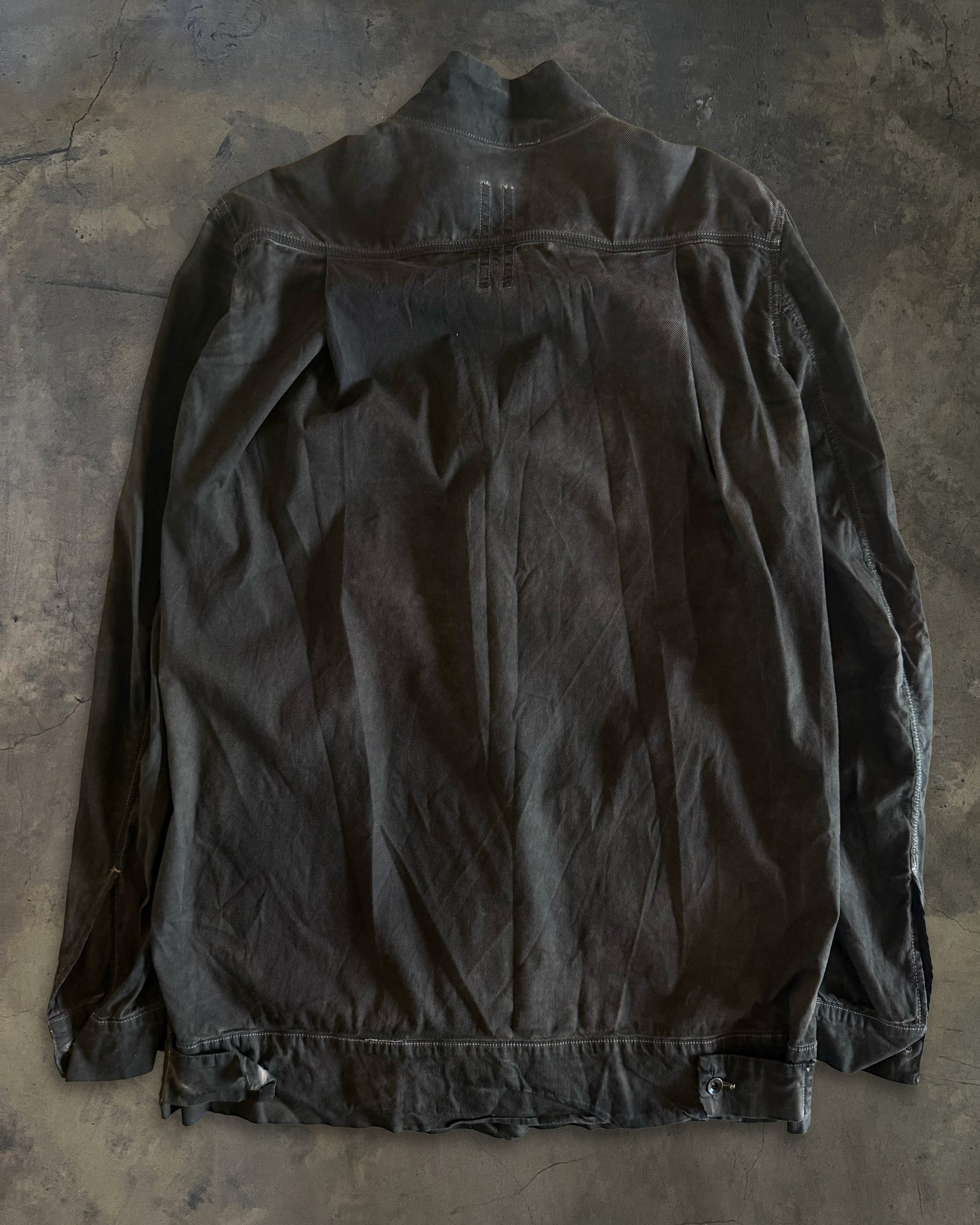 RICK OWENS DRKSHDW OVERDYED SLAVE JACKET