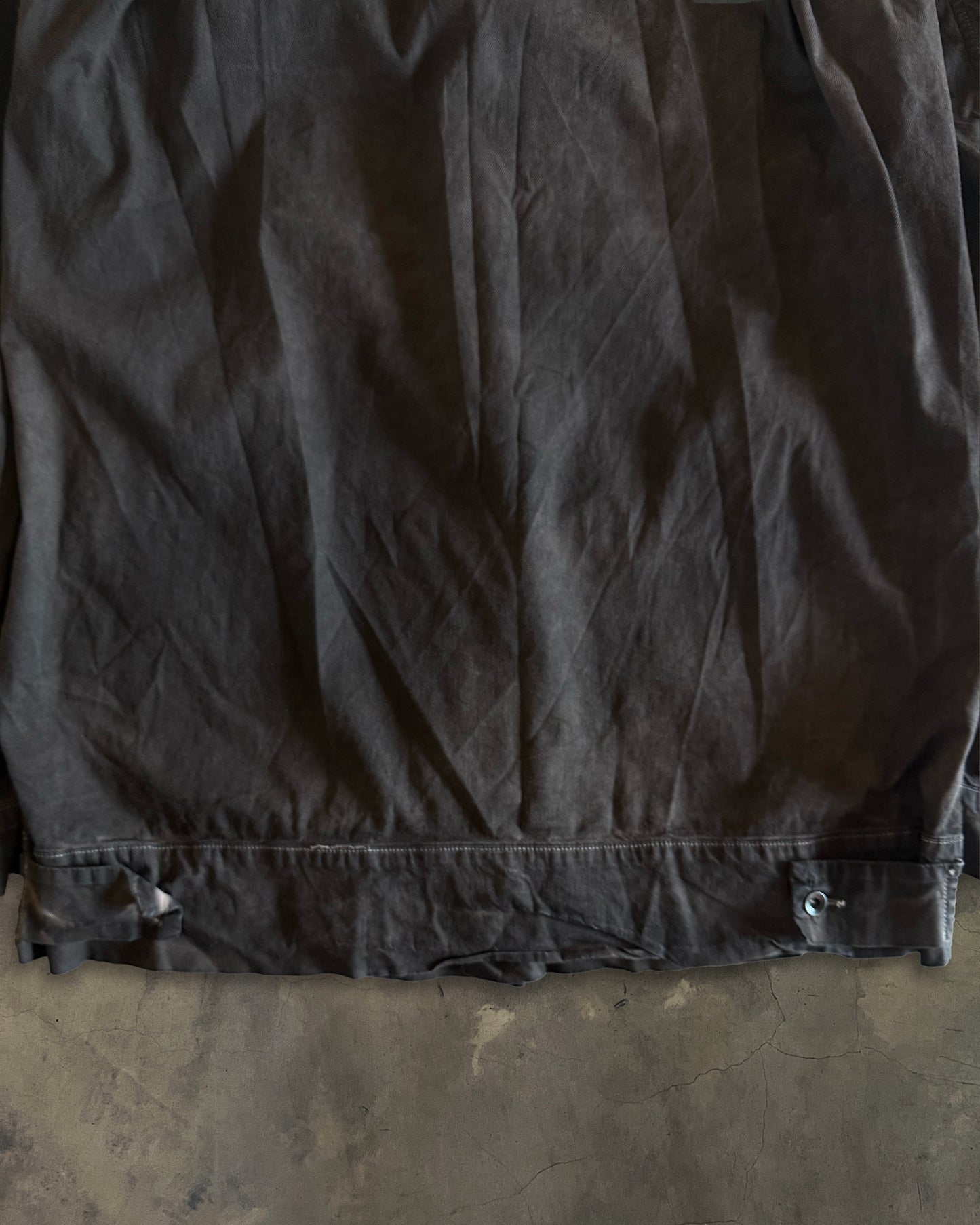 RICK OWENS DRKSHDW OVERDYED SLAVE JACKET