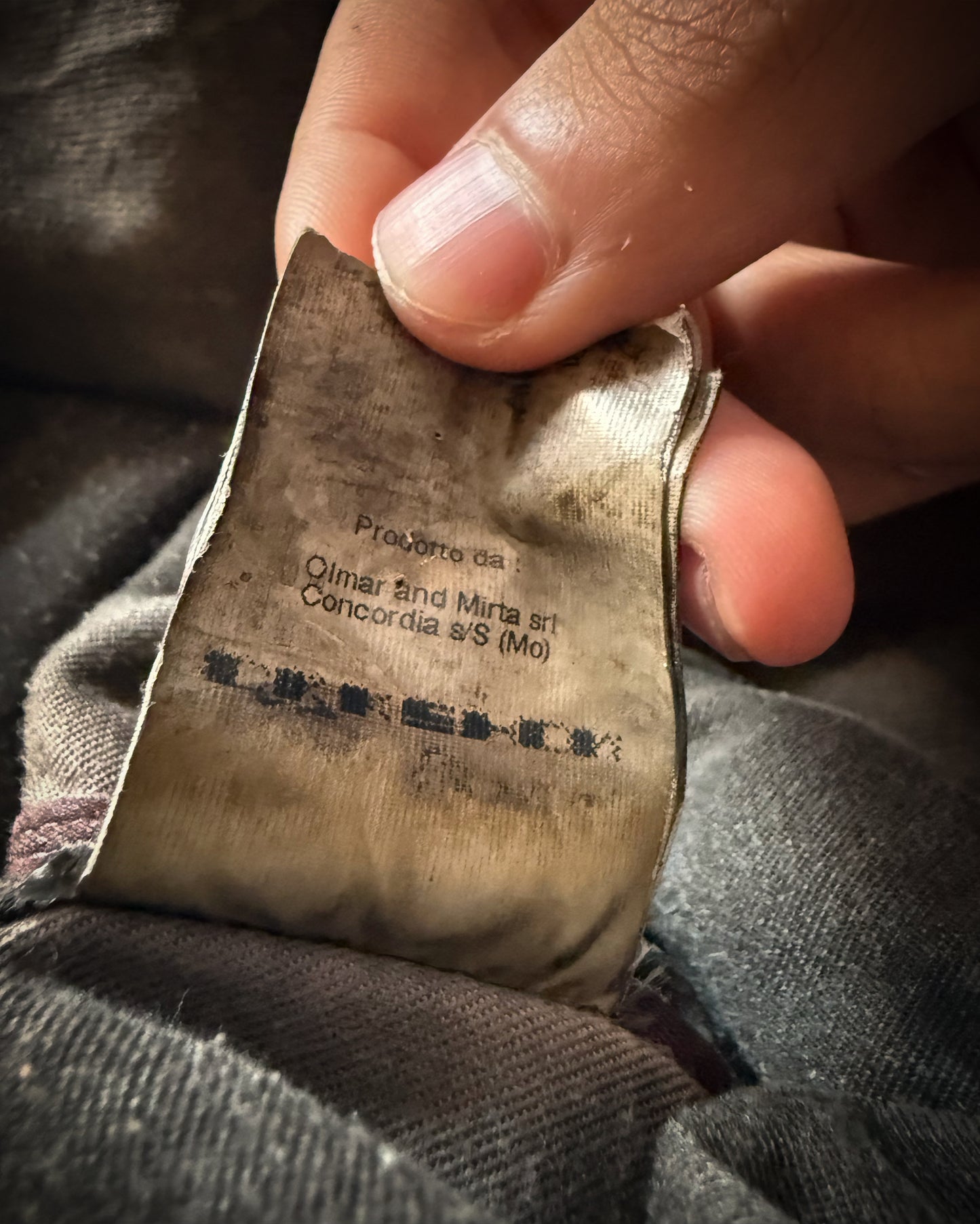 RICK OWENS DRKSHDW OVERDYED SLAVE JACKET
