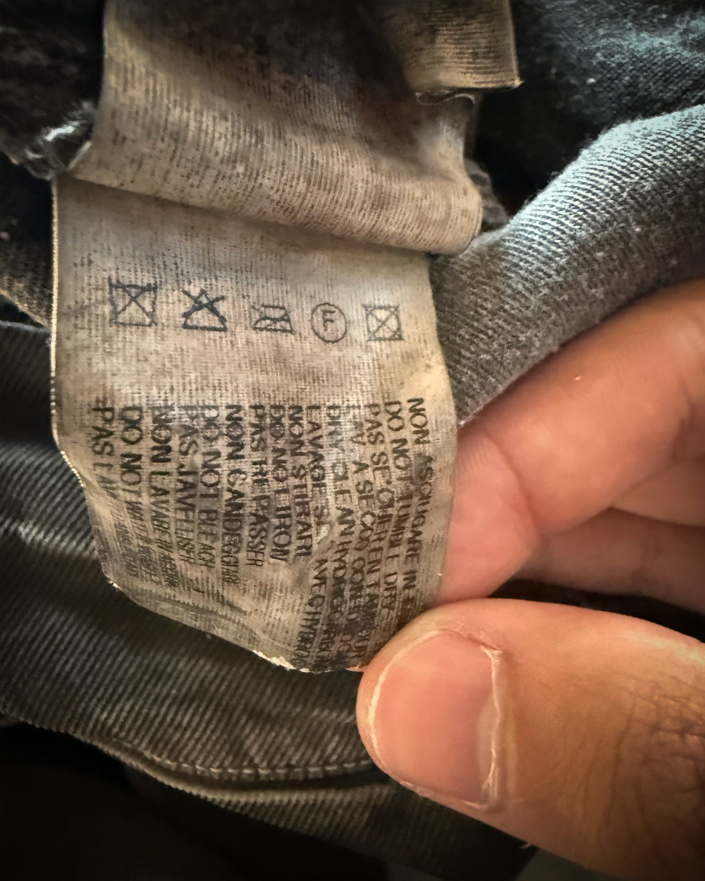 RICK OWENS DRKSHDW OVERDYED SLAVE JACKET