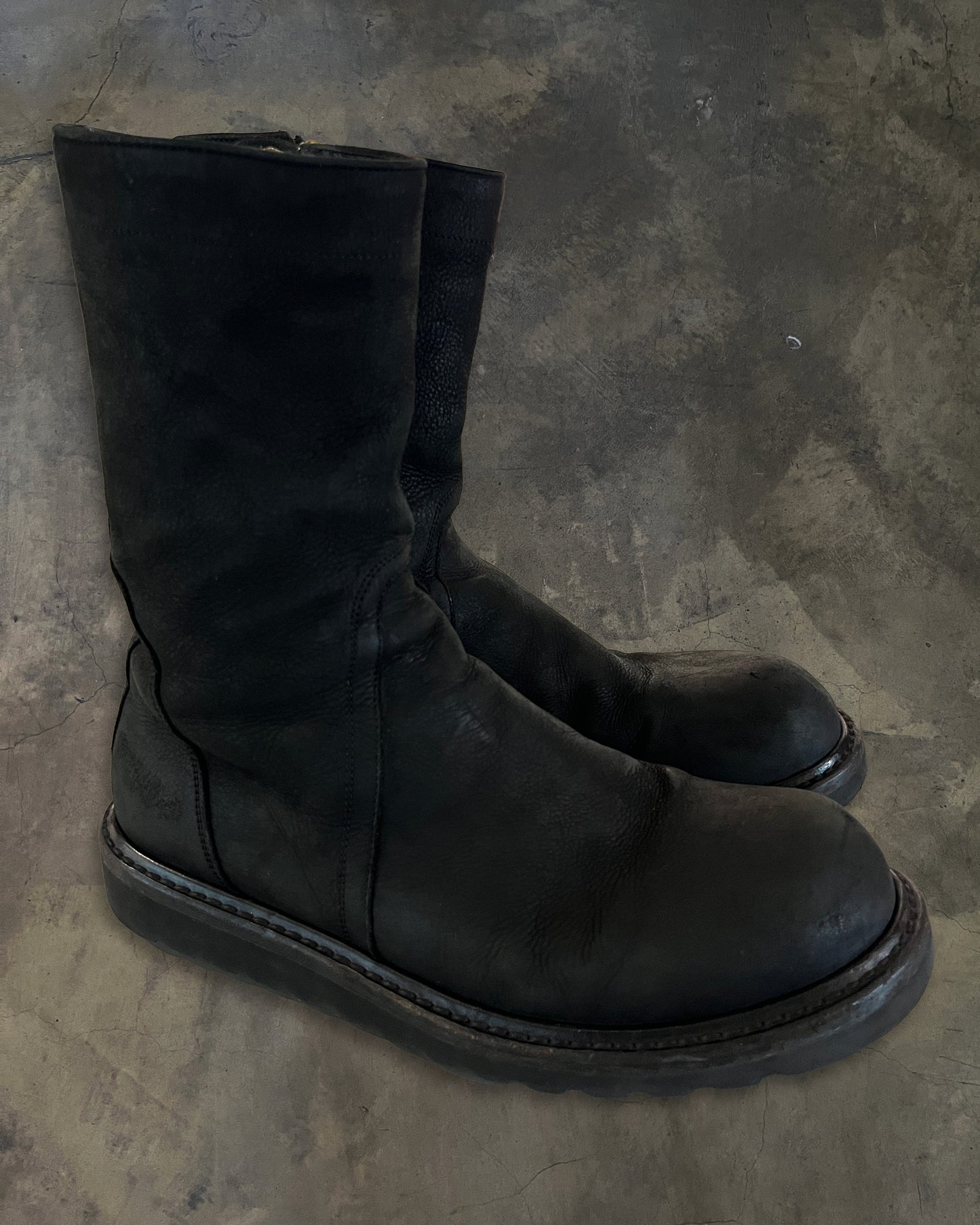 RICK OWENS FW2013 "PLINTH" CREEPER BOOT 42