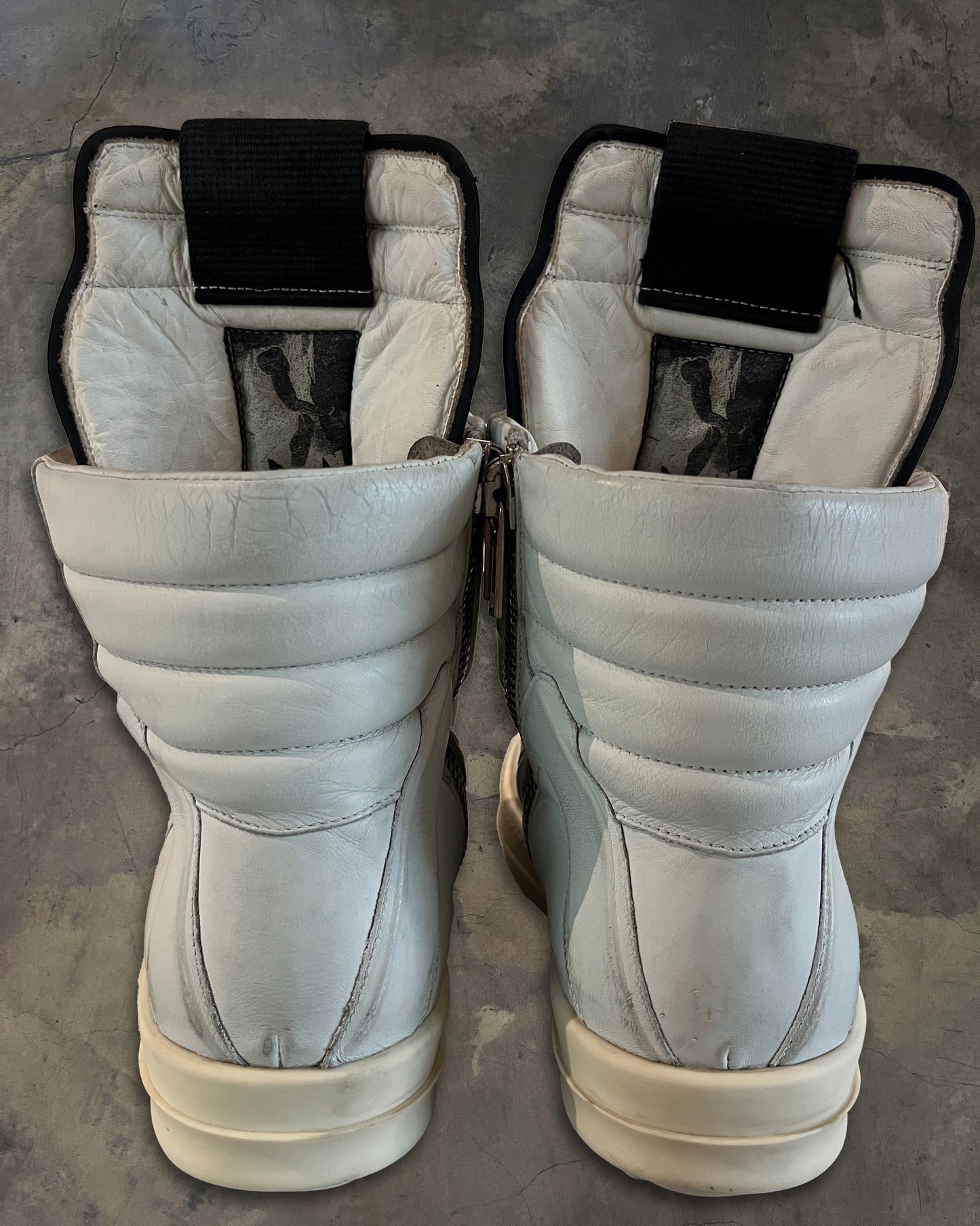 RICK OWENS FW24 "PORTERVILLE" GEOBASKETS