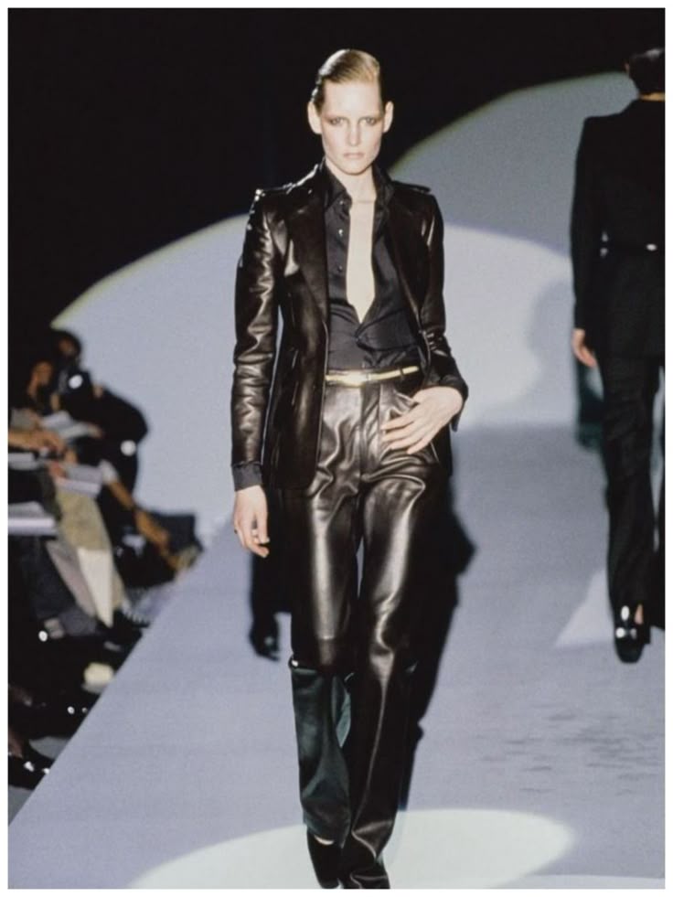 GUCCI TOM FORD FW1996 LEATHER PANTS