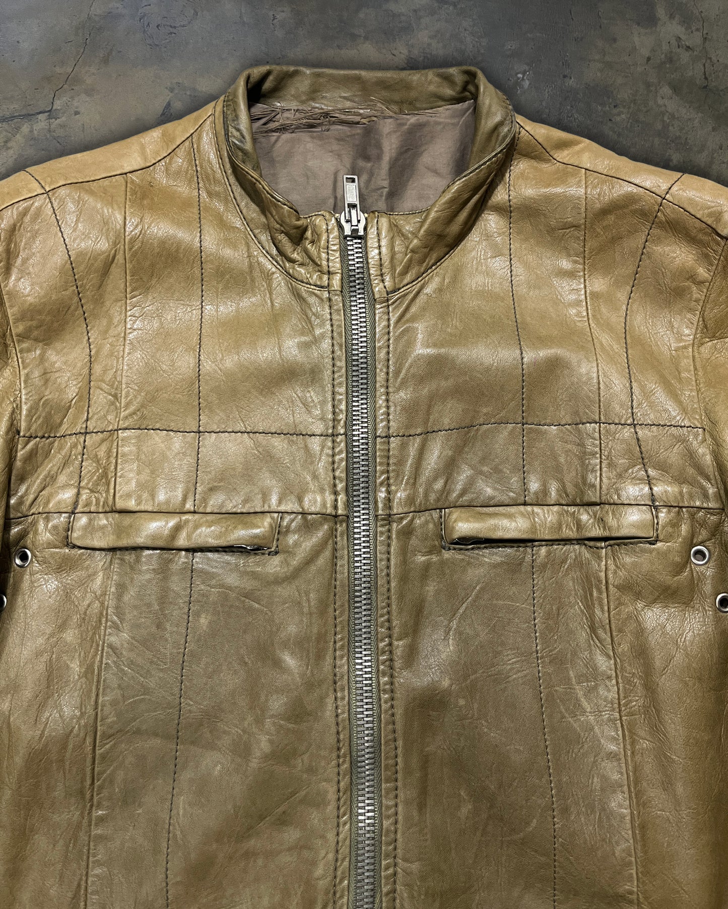 RICK OWENS FW04 "QUEEN" RUNWAY ARMY JACKET