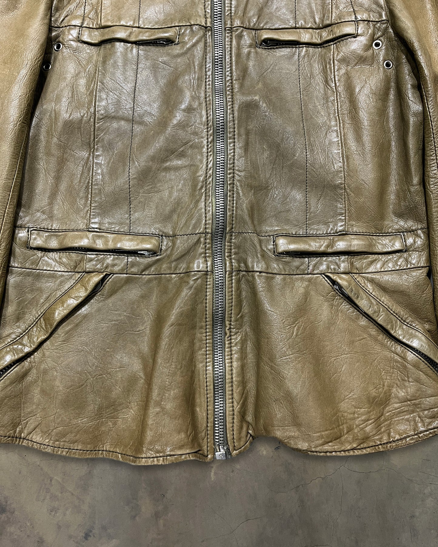 RICK OWENS FW04 "QUEEN" RUNWAY ARMY JACKET