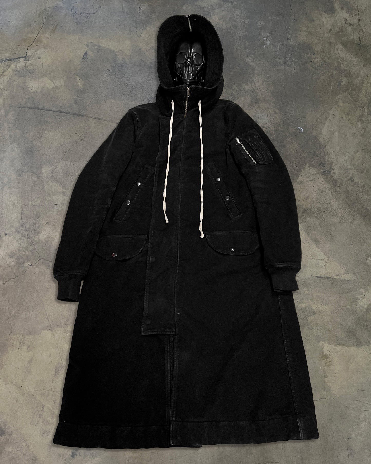 RICK OWENS DRKSHDW FW2014 "MOODY" HEAVY PARKA