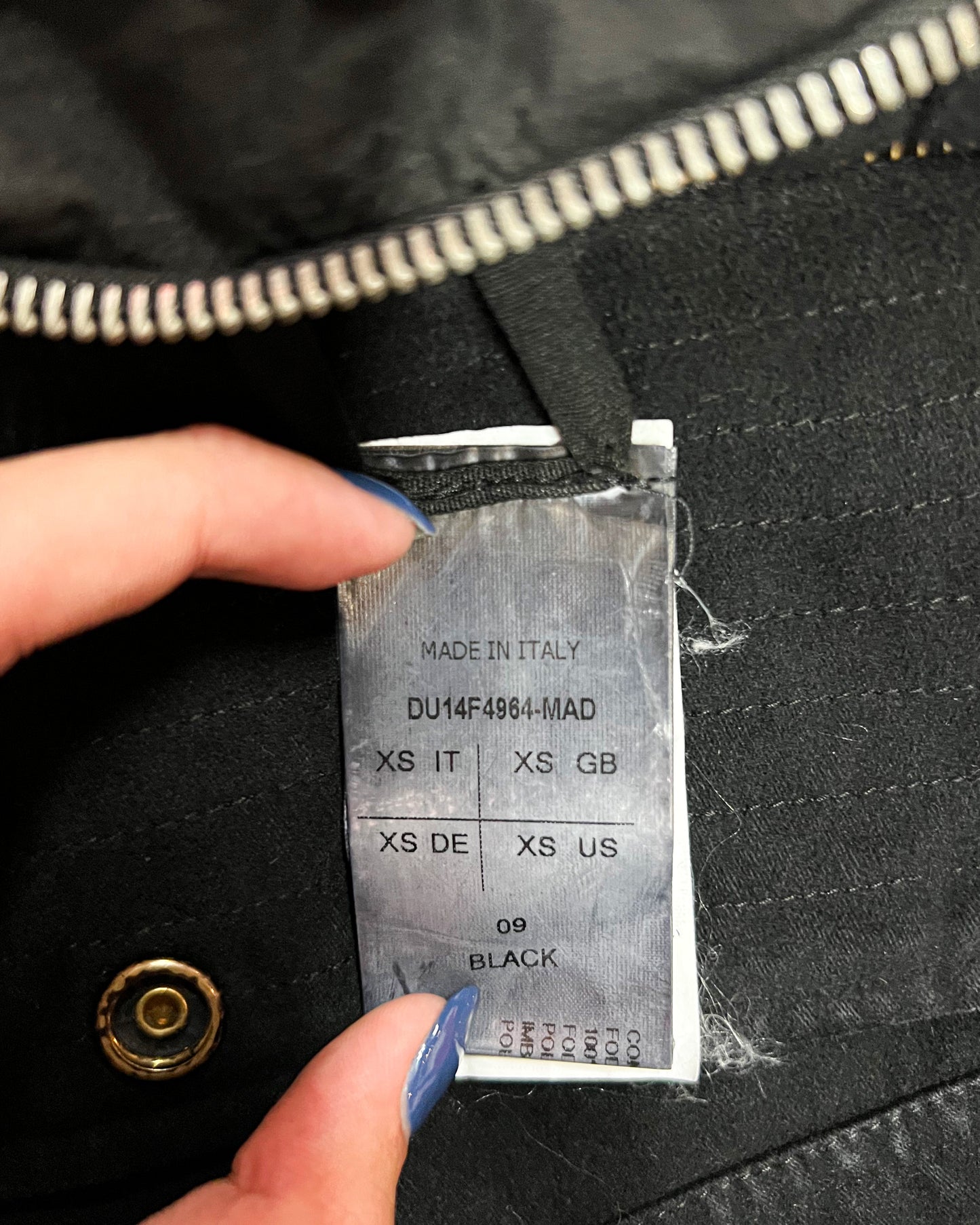 RICK OWENS DRKSHDW FW2014 "MOODY" HEAVY PARKA