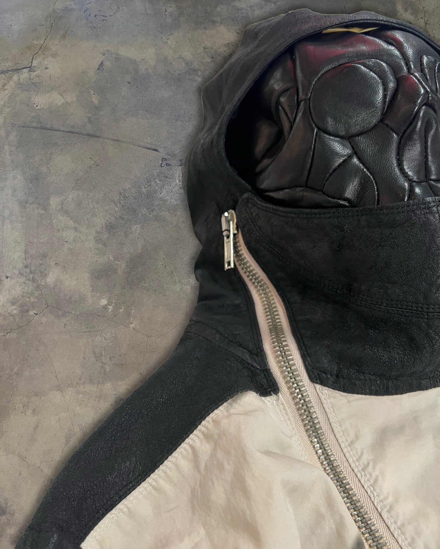 RICK OWENS SS2008 "CREATCH" HYBRID SCUBA JACKET