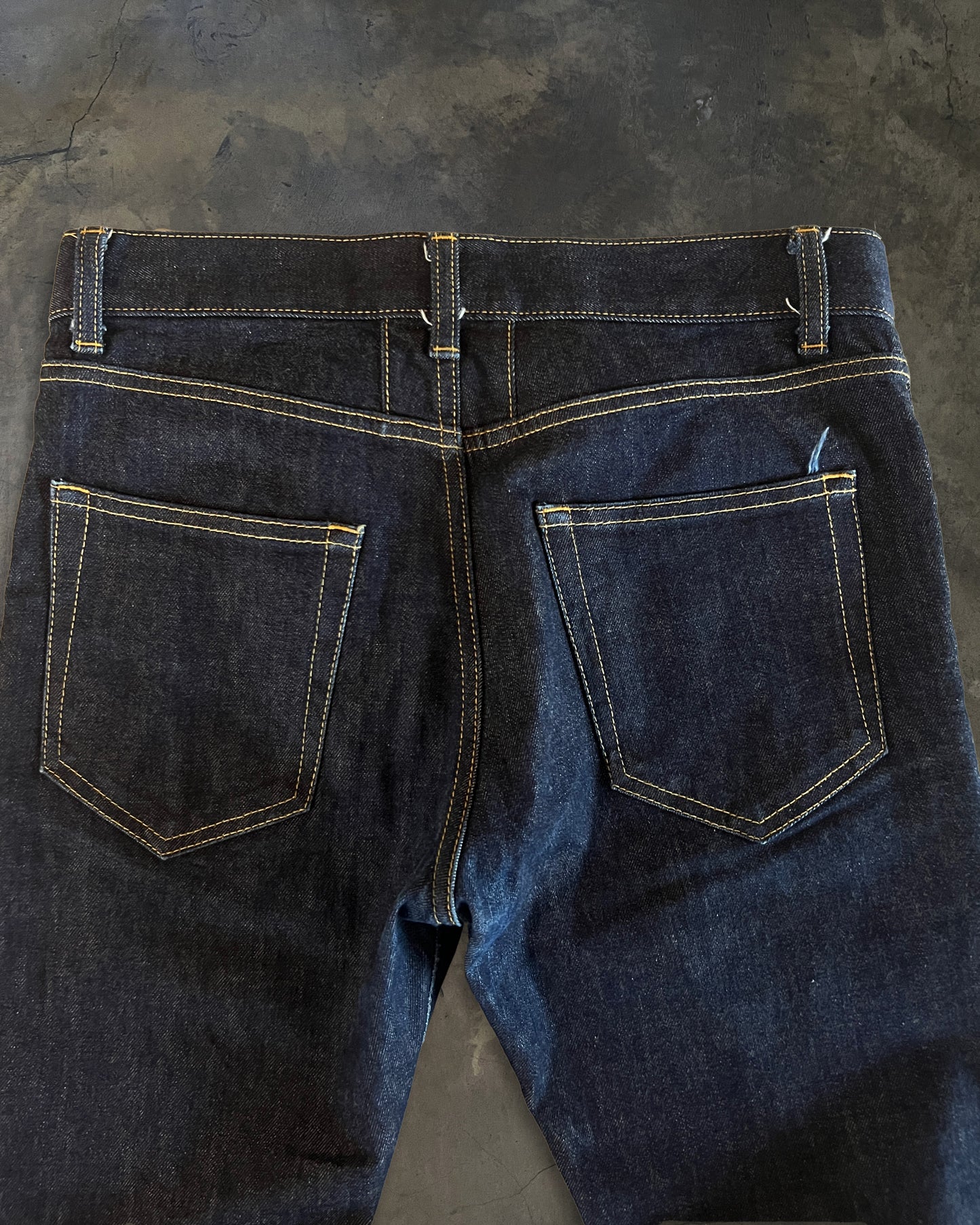 SAINT LAURENT PARIS AW2013 RAW DENIM D02