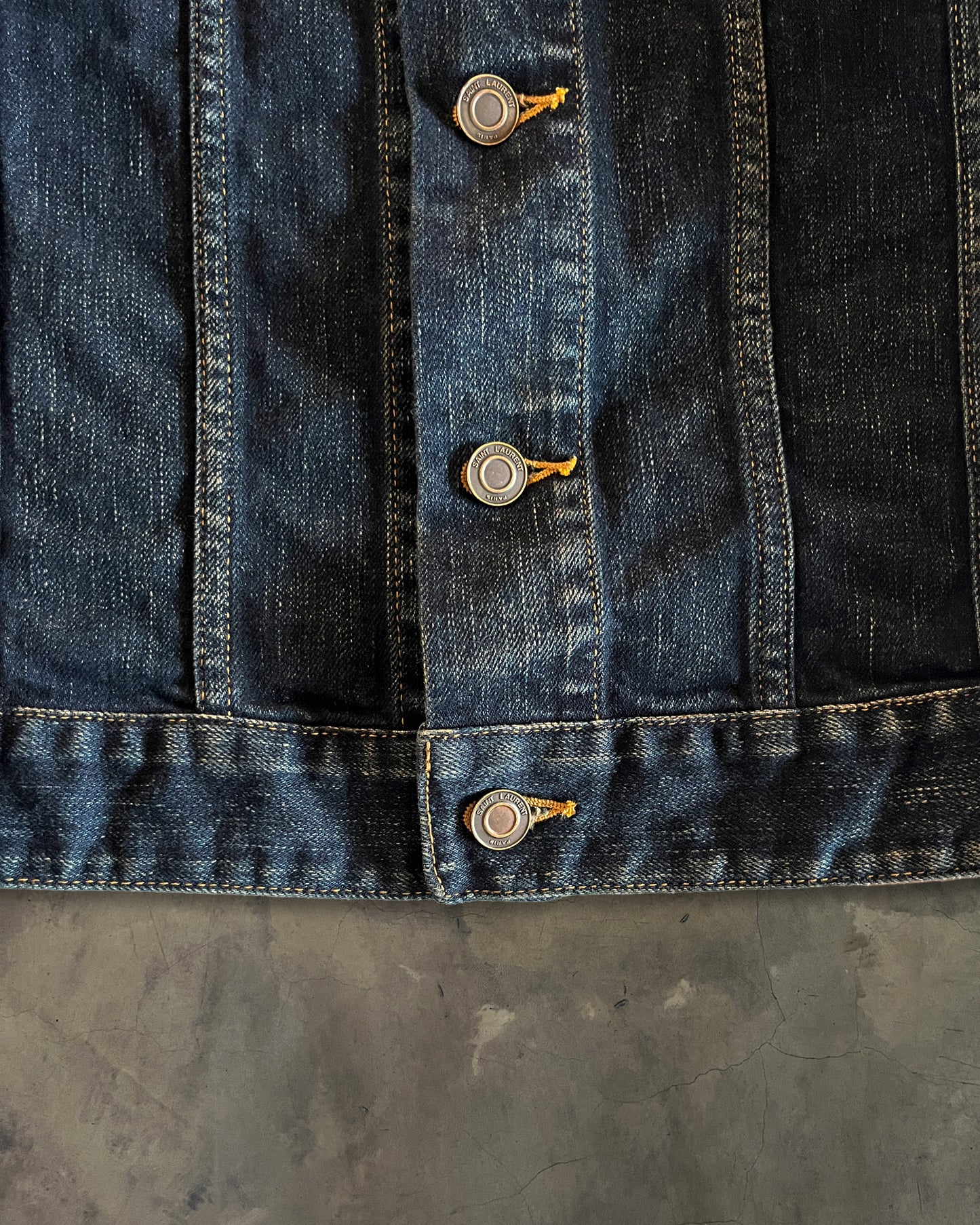 SAINT LAURENT FW2013 DEAD RAT EMBELLISHED DJ01 JACKET