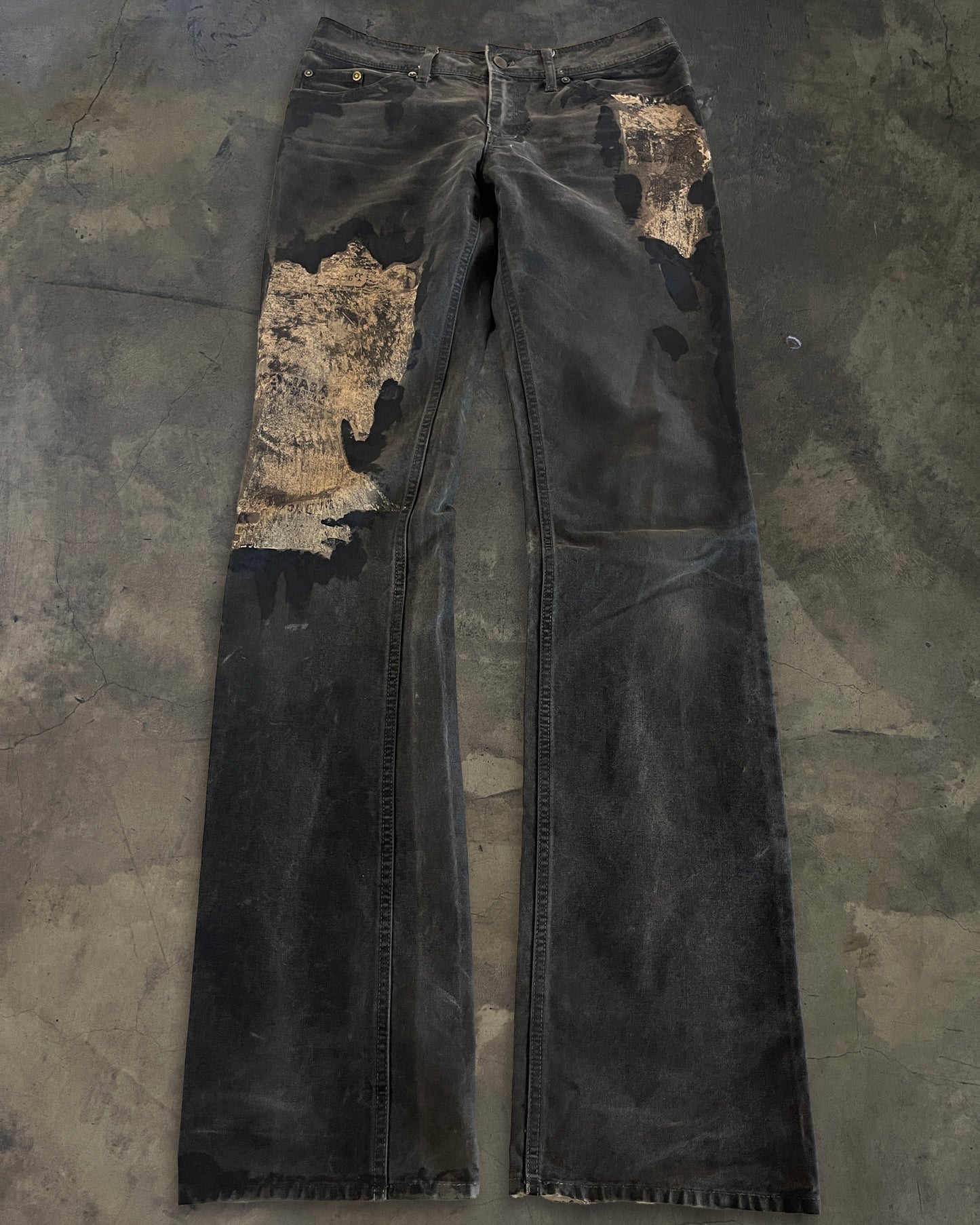 SHARE SPIRIT HOMME PAINTED DENIM