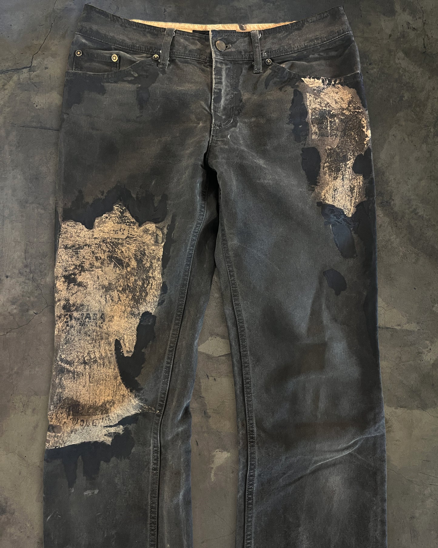SHARE SPIRIT HOMME PAINTED DENIM