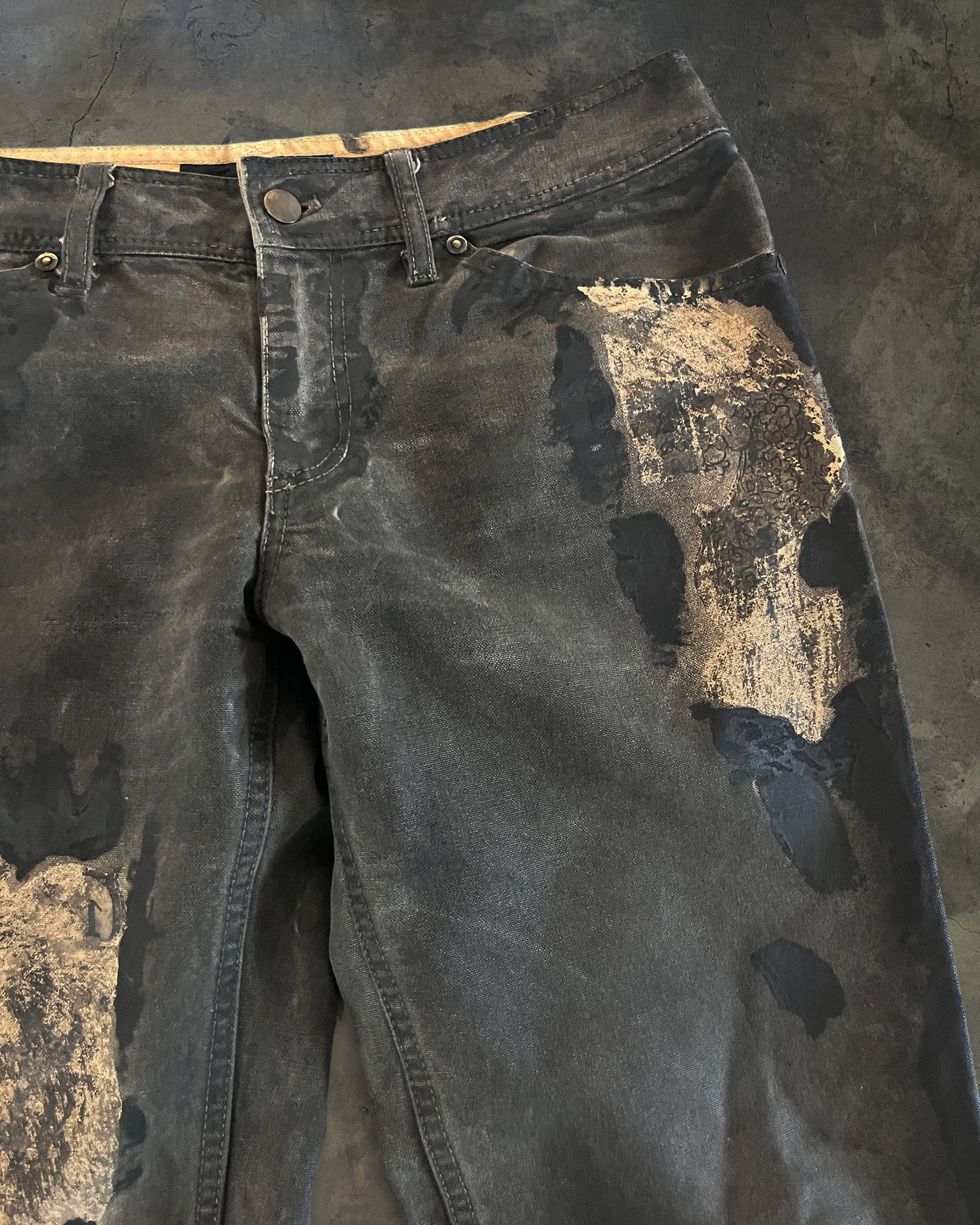 SHARE SPIRIT HOMME PAINTED DENIM