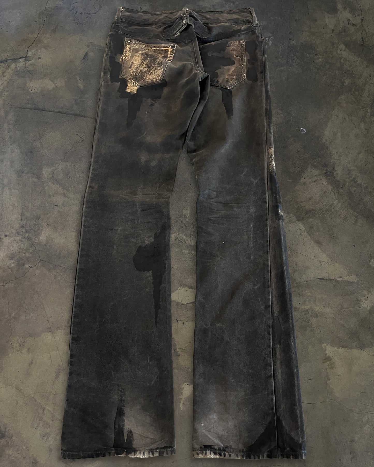 SHARE SPIRIT HOMME PAINTED DENIM