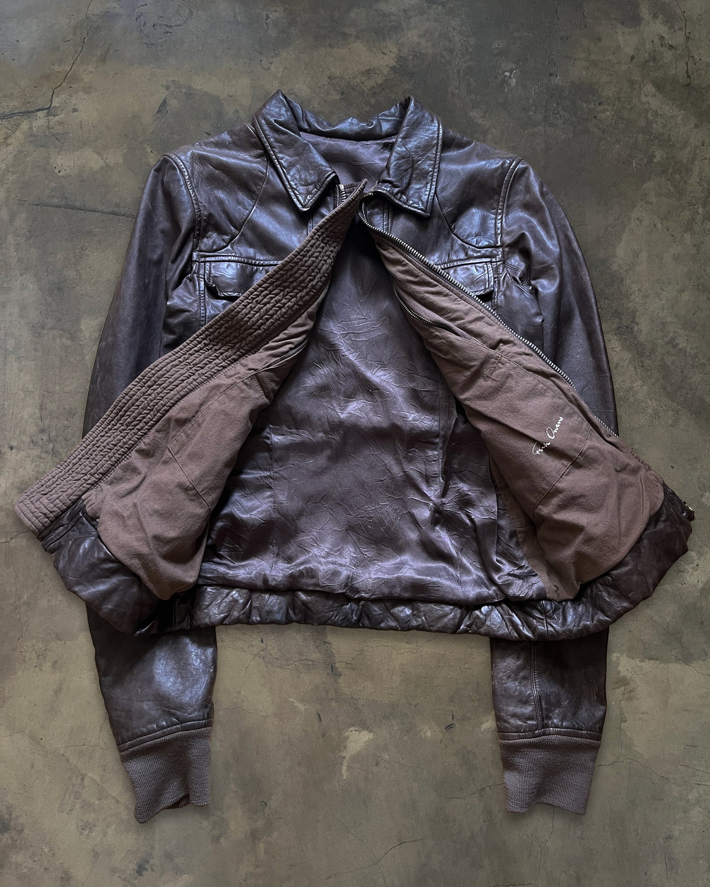 RICK OWENS FW2008 "STAG" BRUISER JACKET