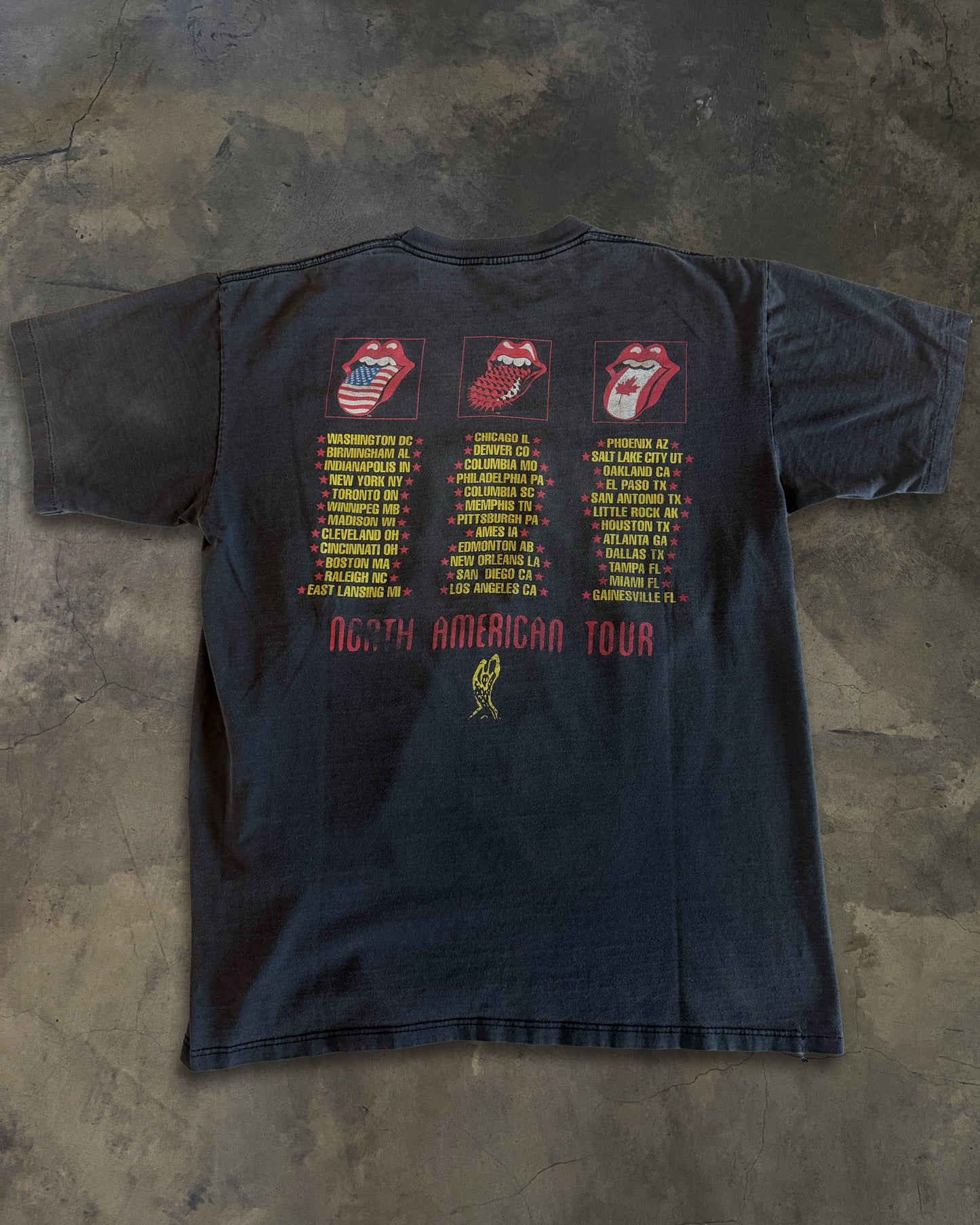90'S ROLLING STONES NORTH AMERICA TOUR TEE