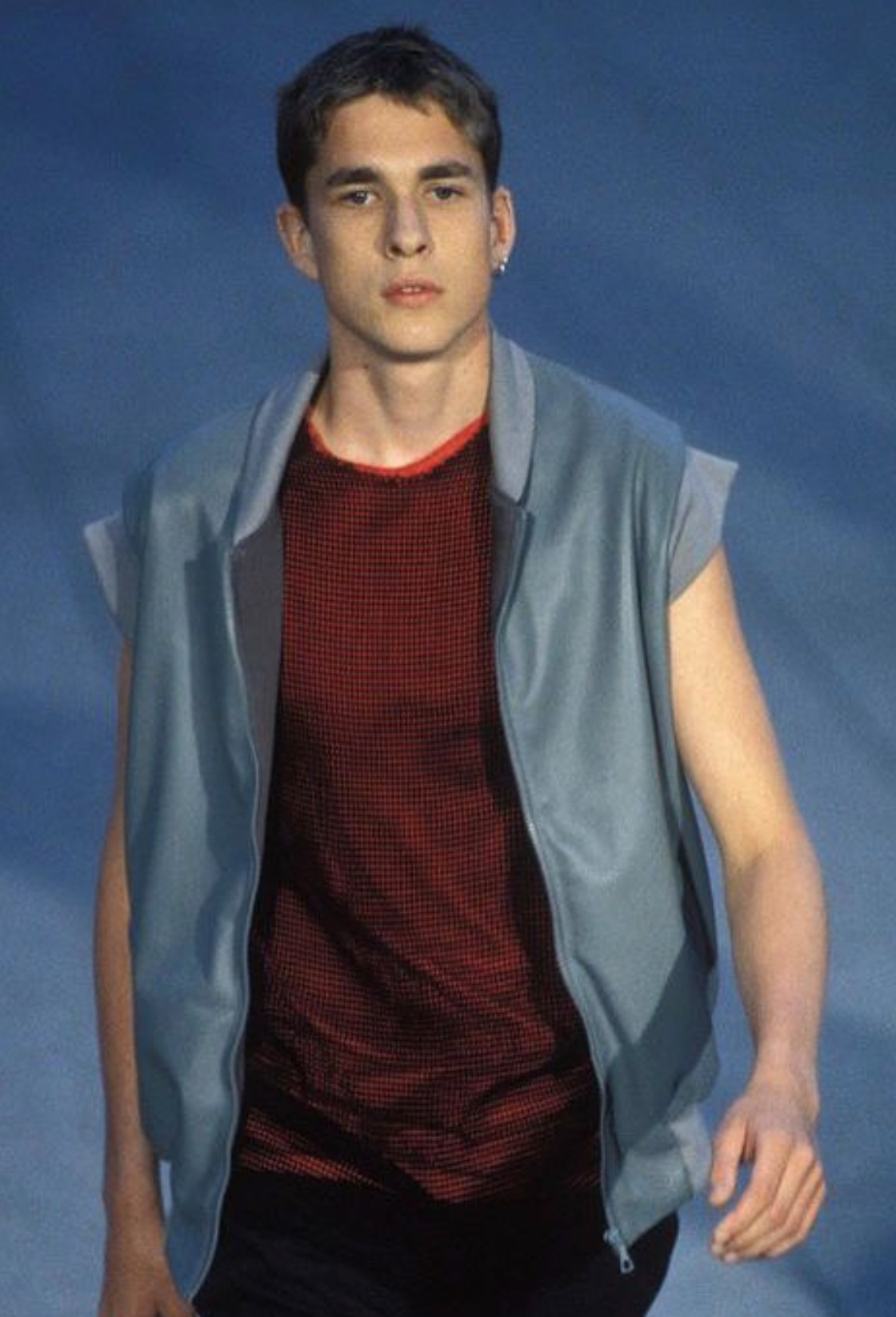 RAF SIMONS SS1999 "KINETIC YOUTH" MESH NET TANK