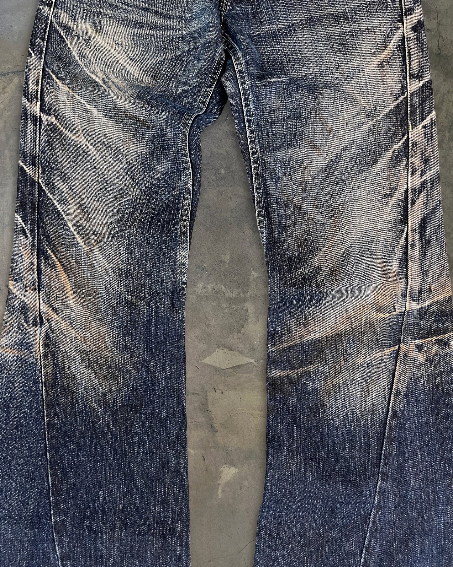 TORNADO MART MUDWASH CLAWMARK DENIM