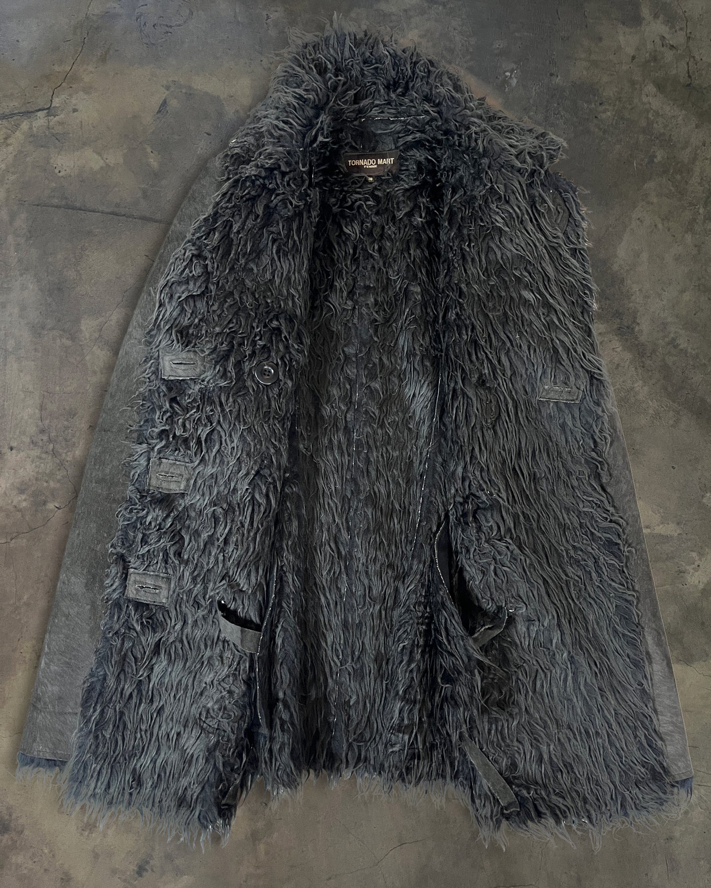 TORNADO MART TROMPE L'OEIL FUR PARKA