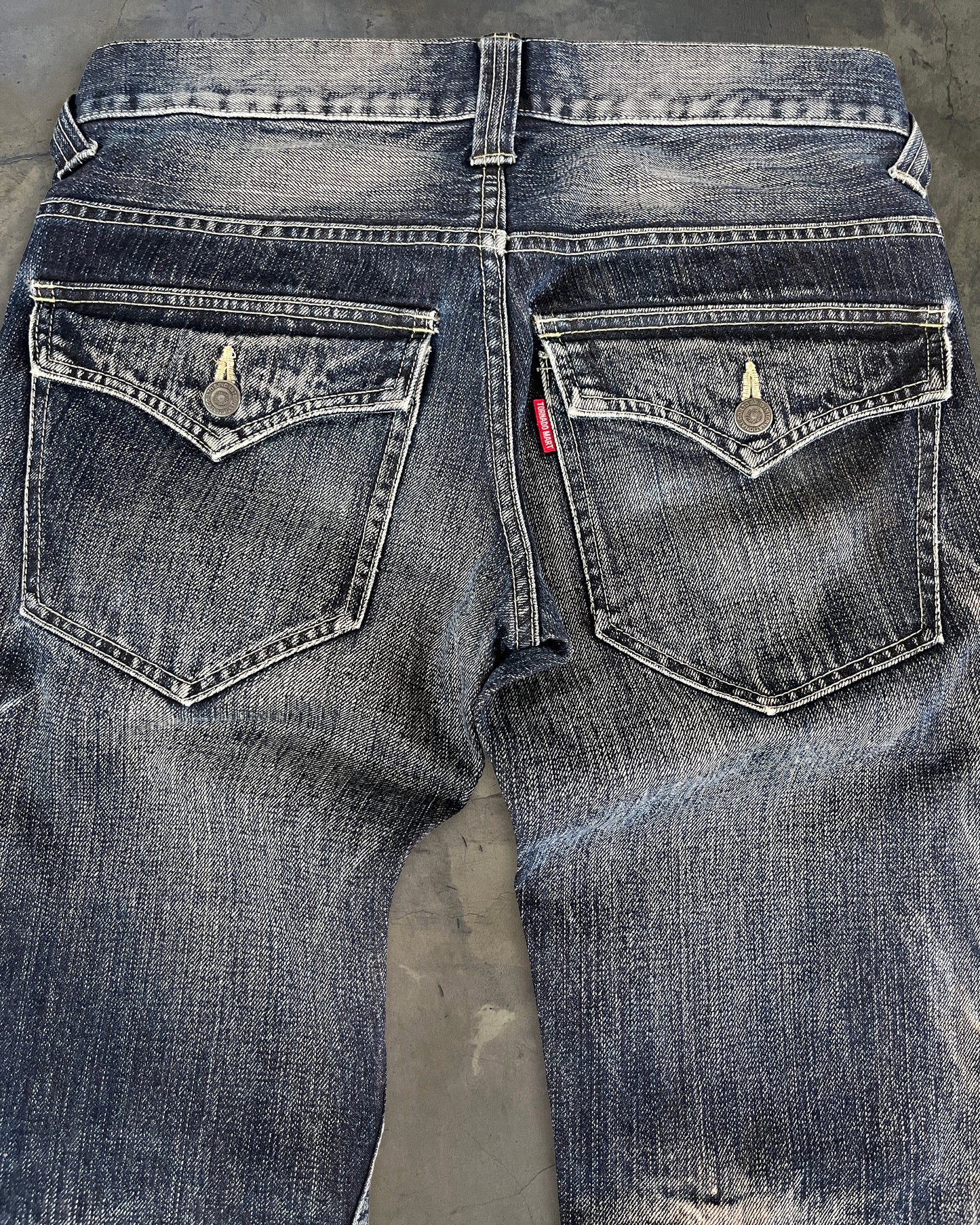 TORNADO MART MUDWASH CLAWMARK DENIM