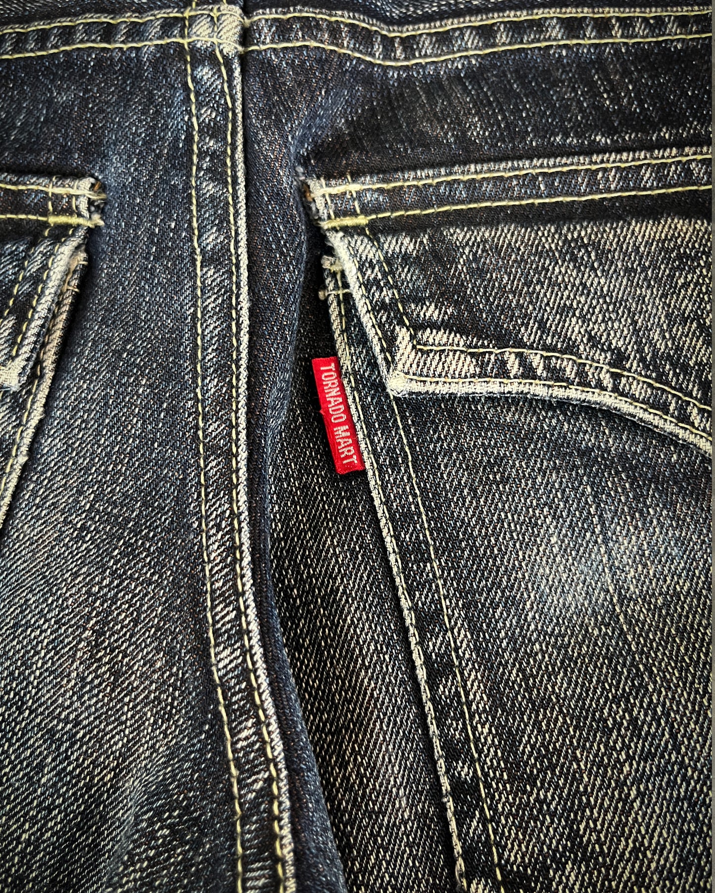 TORNADO MART MUDWASH CLAWMARK DENIM