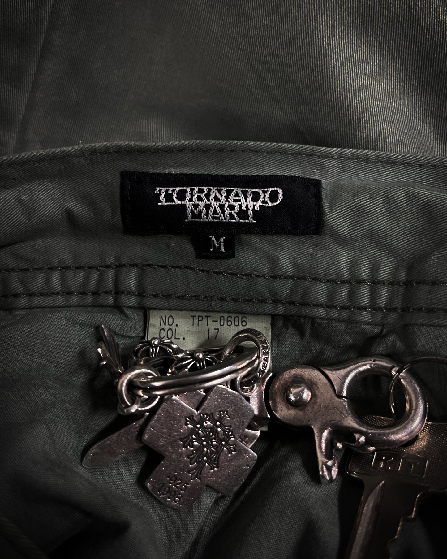 TORNADO MART STUDDED ASH WASH PANTS ★★★