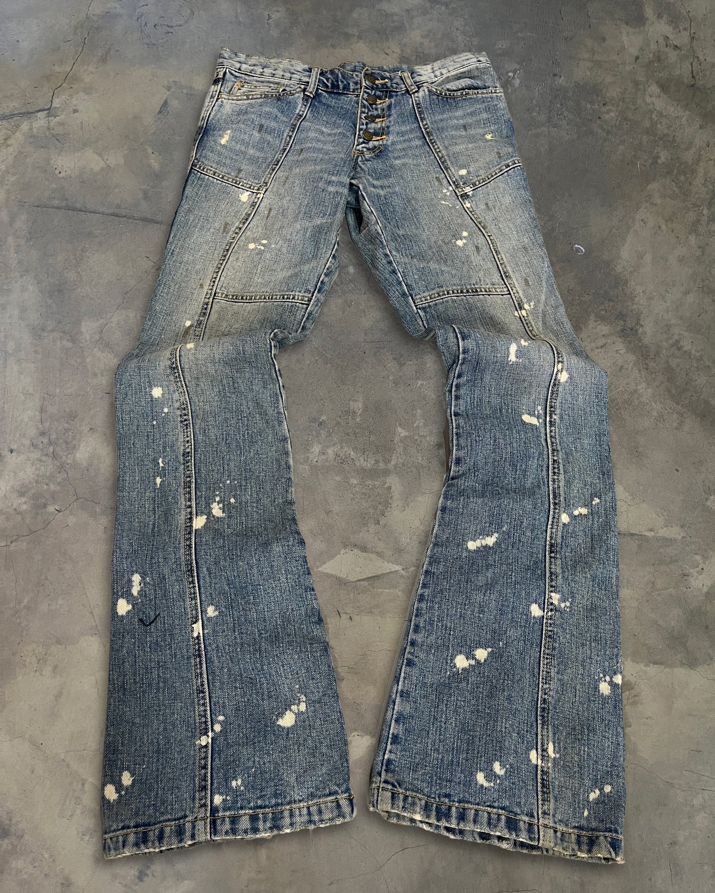 TORNADO MART LACE UP DENIM