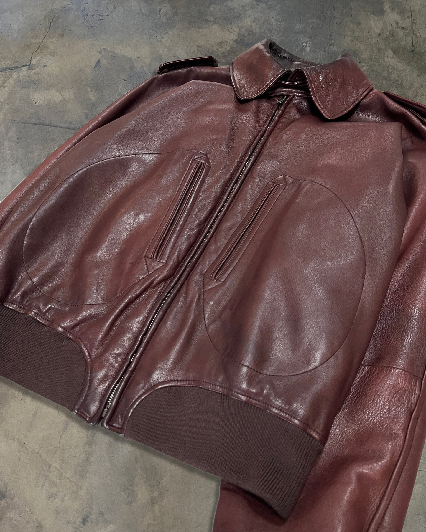90'S GUCCI TOM FORD VERA PELLE JACKET